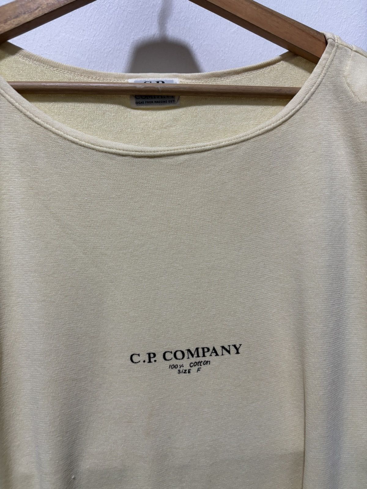 C.P. Company × Vintage Vintage C.P. company Font Logo T-shirt Size US XL / EU 56 / 4 - 2 Thumbnail
