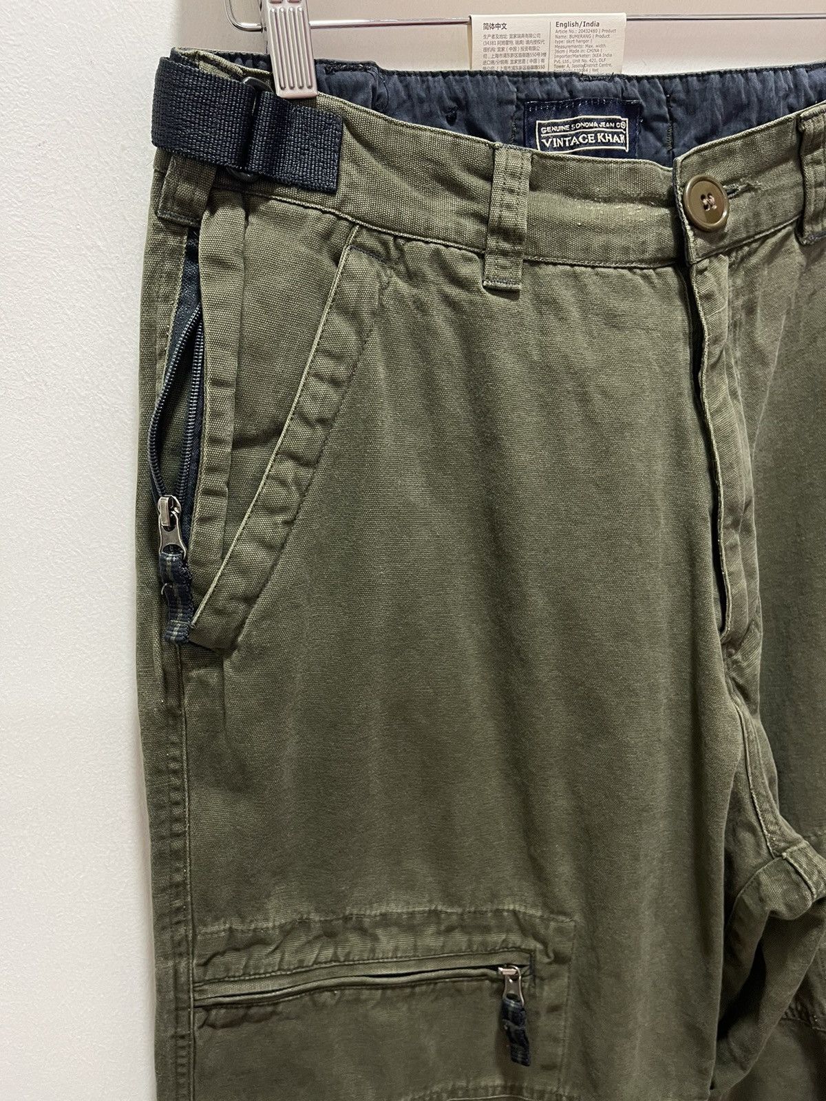 Japanese Brand JAPANESE DESIGN MULTIPOCKET BAGGY STYLE CARPENTER ZIPPER LEG Size US 31 - 3 Thumbnail