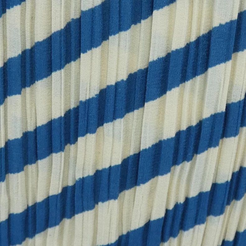 Issey Miyake Issey Miyake size:3 Blue and white striped irregular-shape Size S / US 4 / IT 40 - 5 Thumbnail