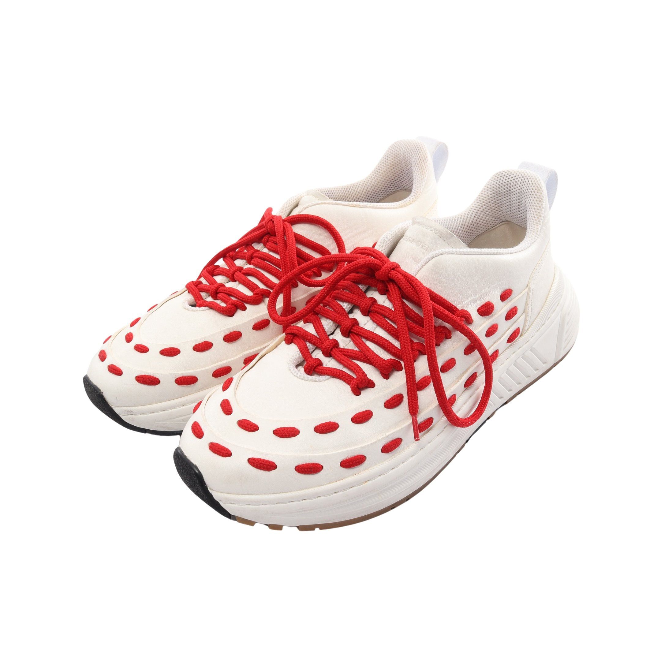 image of Bottega Veneta Speedster Speedster Sneakers Leather Off White, Men's