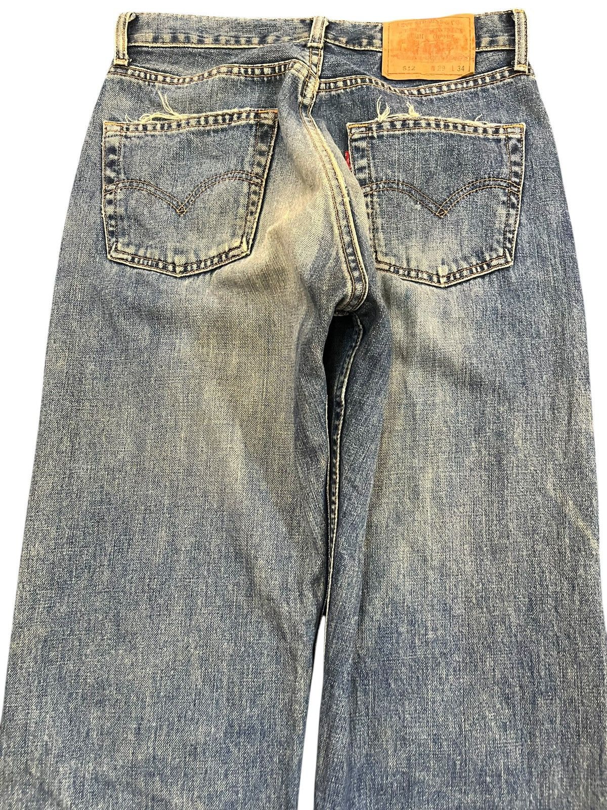 LVC × Levi's × Levi's Vintage Clothing Vintage Levi’s 512 Mudwash Distressed Denim Size US 29 - 6 Thumbnail