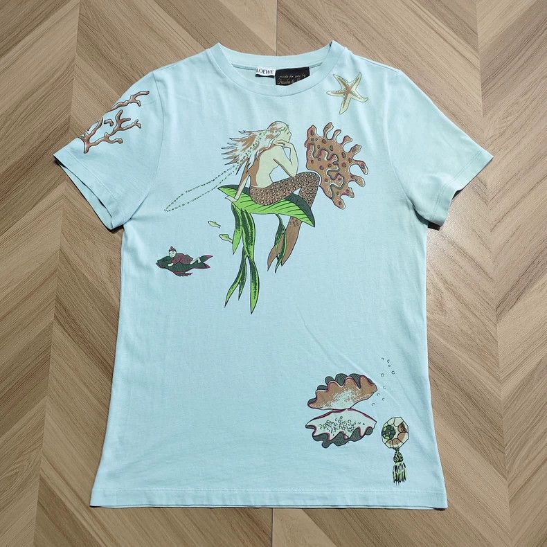 Loewe Loewe Short Sleeve Graphic T-shirt-yf Size US XS / EU 42 / 0 - 1 Thumbnail