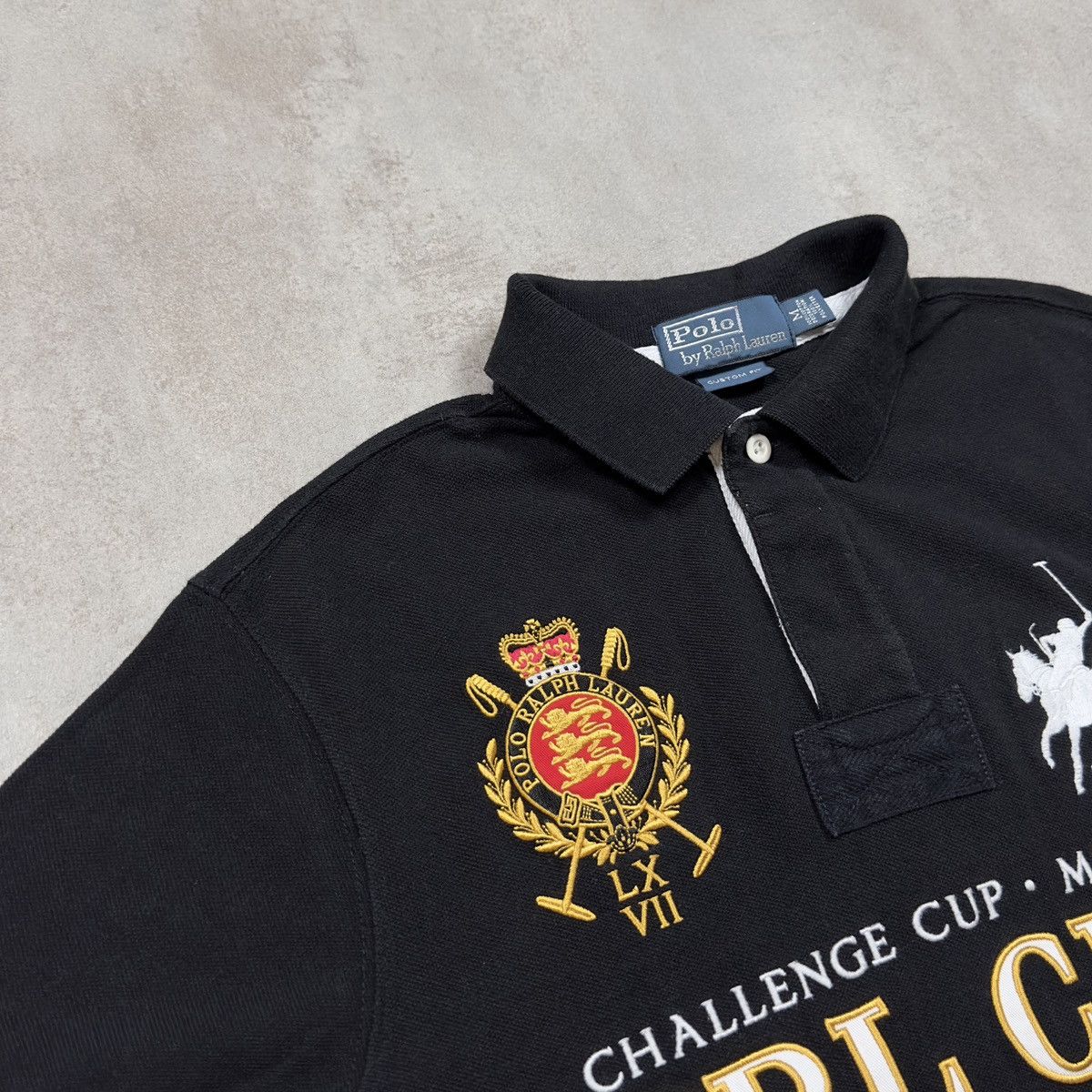 Ralph Lauren 🔥Polo Ralph Lauren PRL Club Challenge Cup #3 Black/ Size L Size US M / EU 48-50 / 2 - 6 Thumbnail