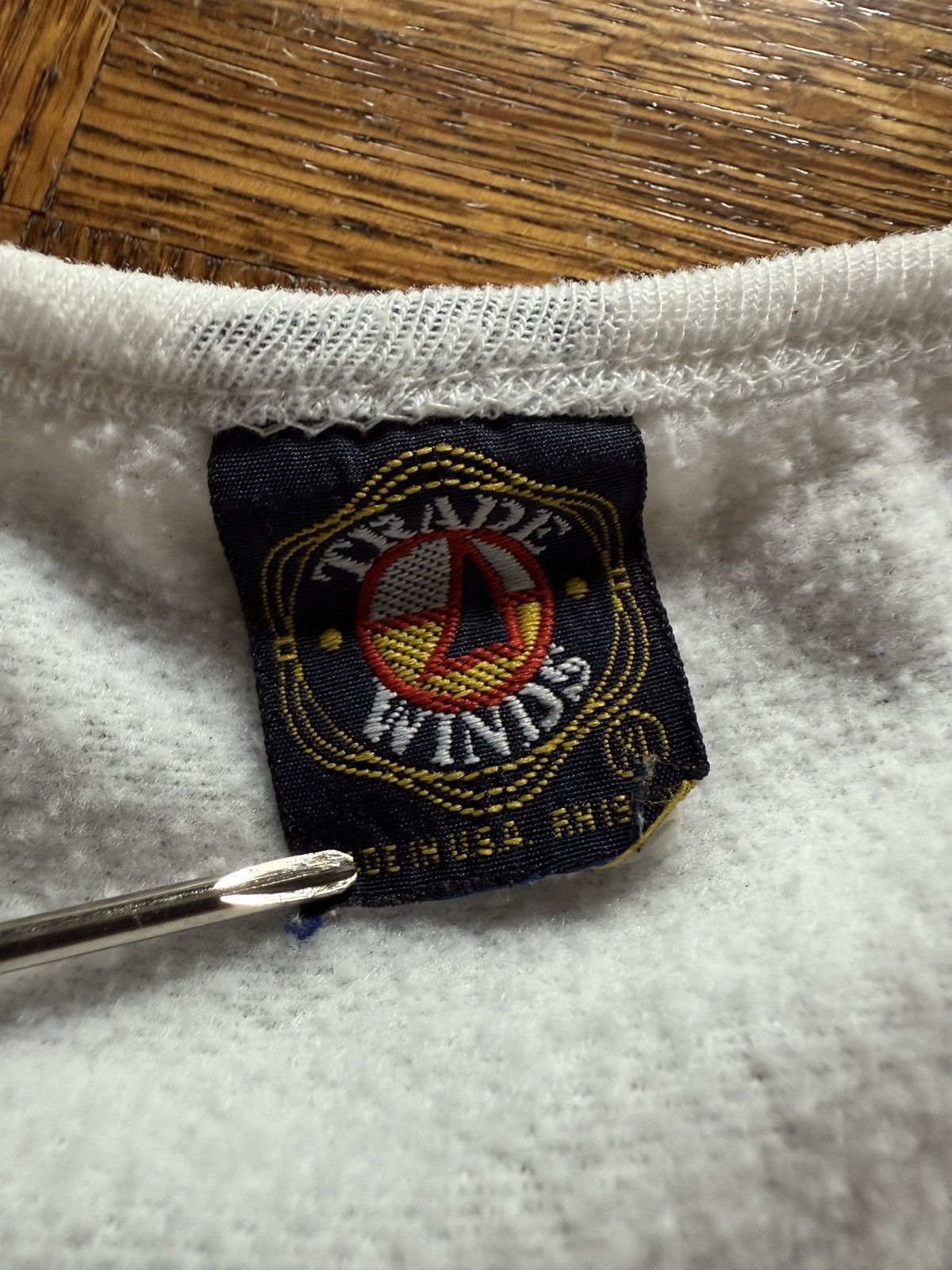 Vintage Vintage 80s Eagle Short Sleeve Crewneck Sweatshirt Size US L / EU 52-54 / 3 - 4 Thumbnail