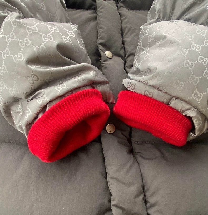 Gucci Gucci Men's GG Quilted Down Jacket-2506 Size US L / EU 52-54 / 3 - 5 Thumbnail