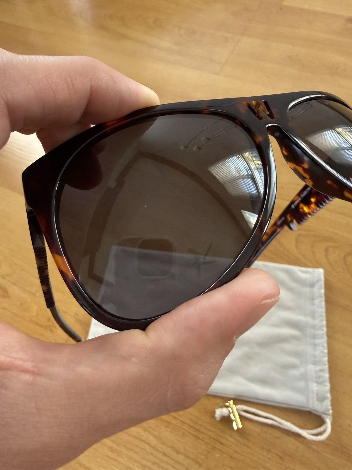 Linda Farrow × Walter Van Beirendonck Walter Van Beirendonck x Linda Farrow Comb Sunglasses Size ONE SIZE - 6 Thumbnail