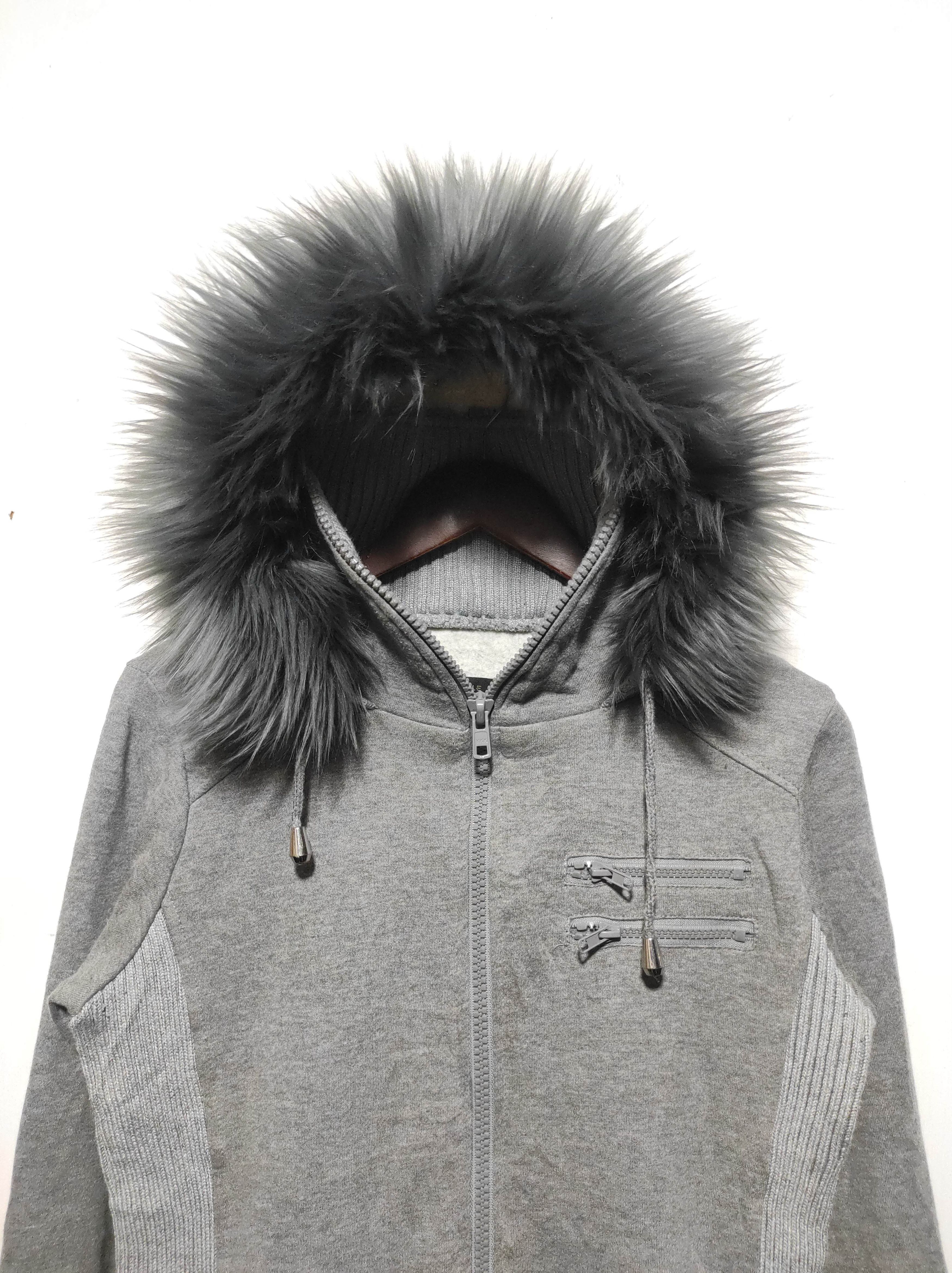 Japanese Brand Shiny Ripple zip fur hoodie ifsix LGB style Size US S / EU 44-46 / 1 - 3 Thumbnail