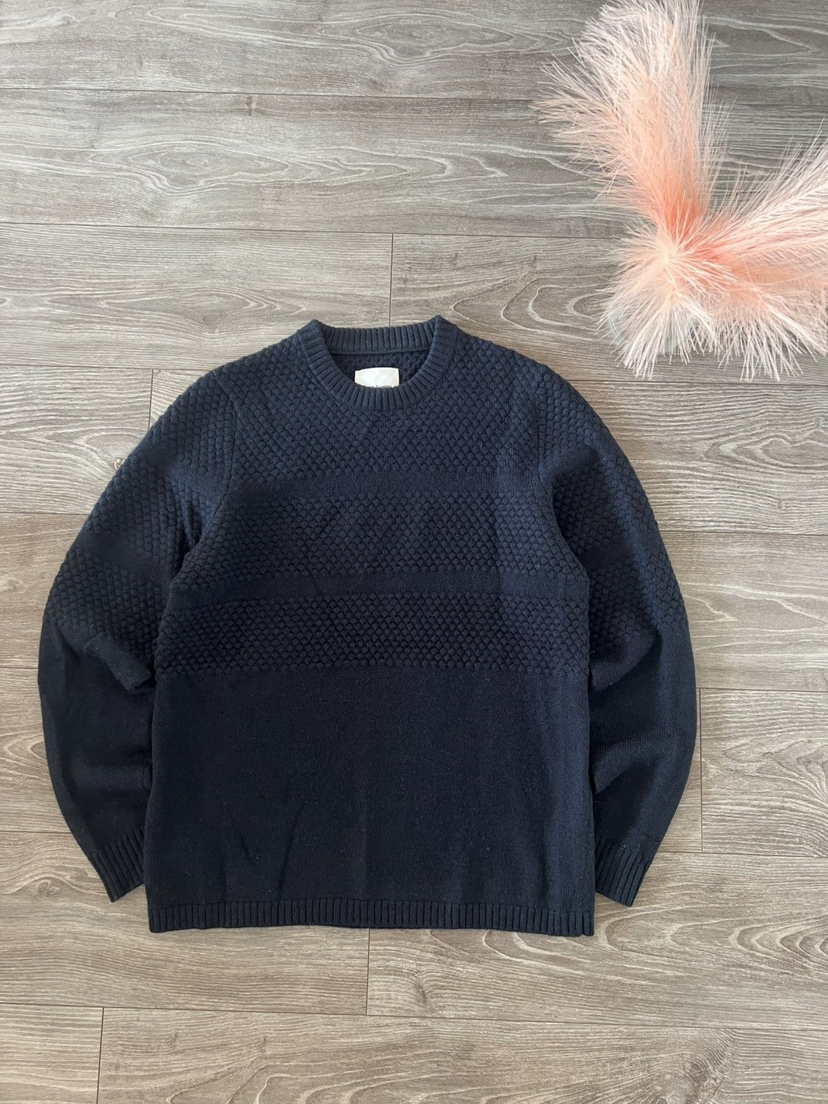 Japanese Brand × Samsoe Samsoe ‼️SAMSOE SAMSOE Dark Sapp LANA WOOL OLD MONEY STYLE SWEATER‼️ Size US XL / EU 56 / 4 - 1 Thumbnail