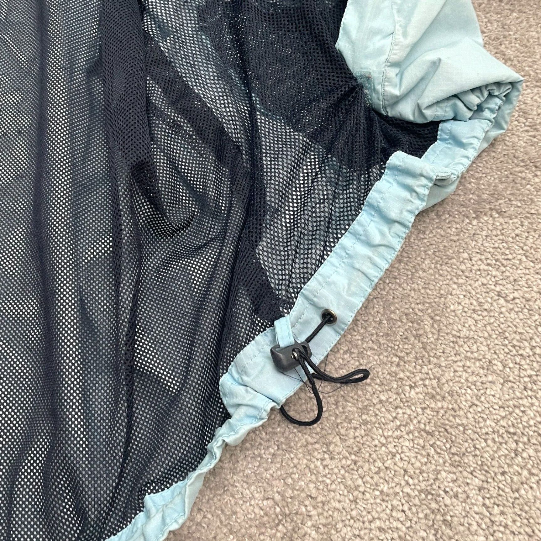 Athletic Works Athletic Works Jacket Womens 3X Blue Full Zip Pockets Nylon Windbreaker Size XXL / US 16-18 / IT 52-54 - 6 Thumbnail