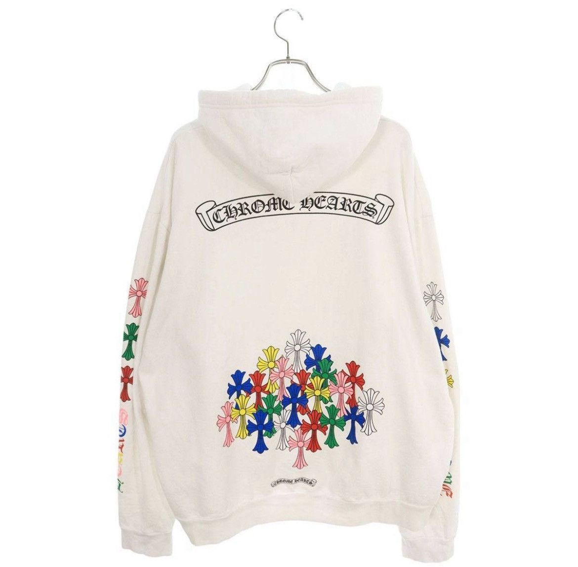 Chrome Hearts Chrome Hearts Multicolor Cemetery Print Hoodie Size US XL / EU 56 / 4 - 2 Thumbnail