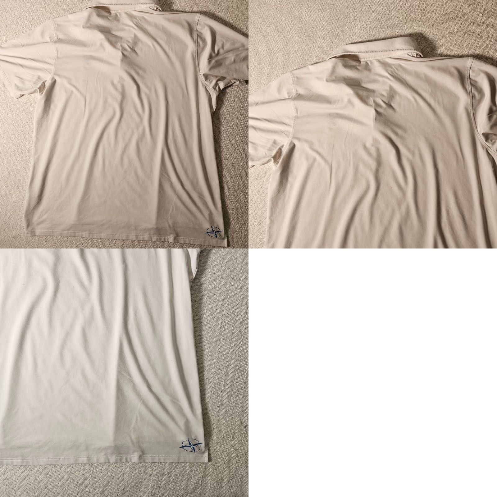 Vintage VINTAGE Polo Golf Draddy Sport Brook Hallow Polo Shirt Mens M White USA 90s Golf Limited Edition Breathable Stretch Size US M / EU 48-50 / 2 - 8 Thumbnail