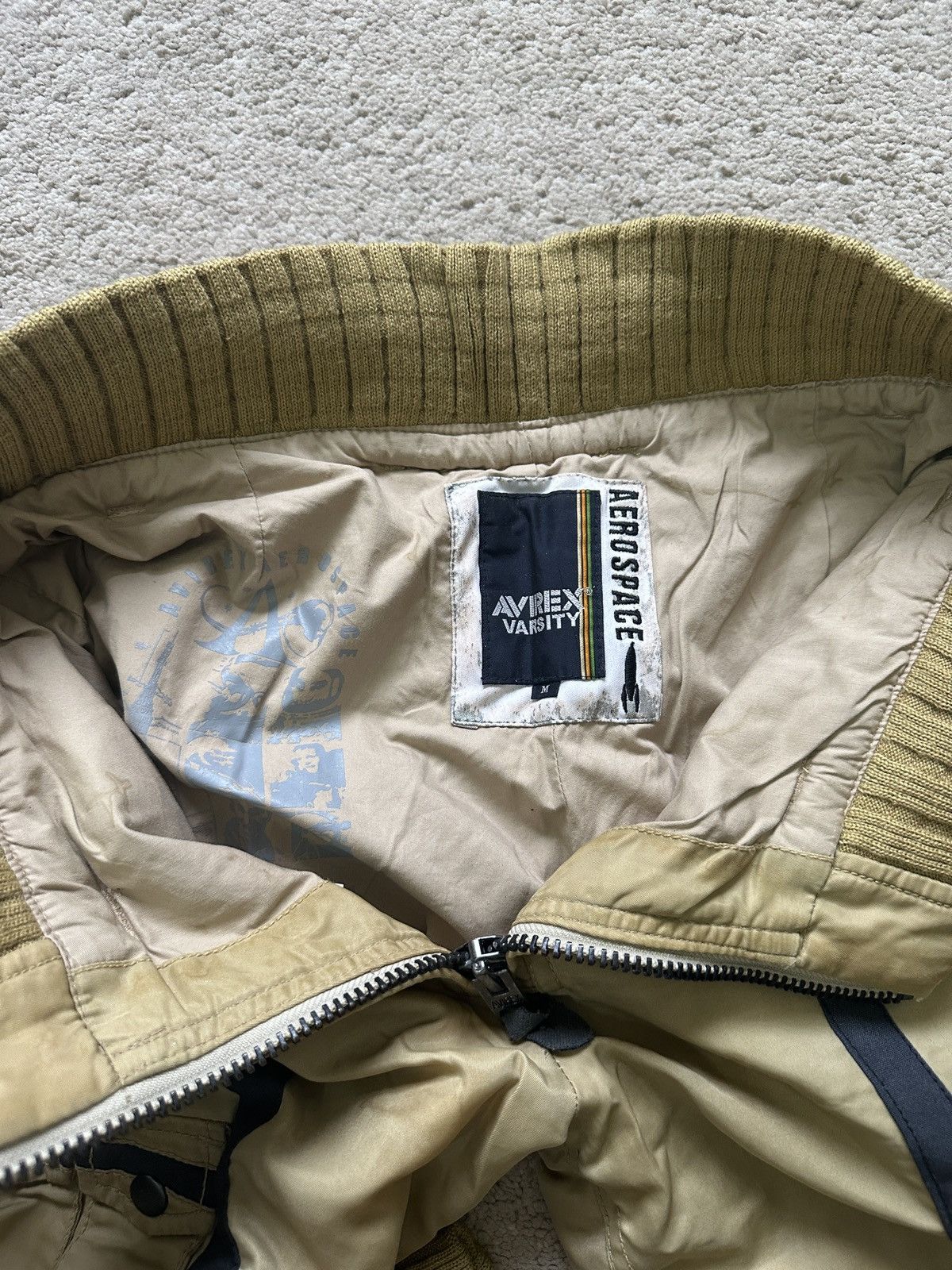 Avirex 2000s Avirex Varsity Aerospace Flight Aviator Cargo pant Size US 30 / EU 46 - 7 Thumbnail