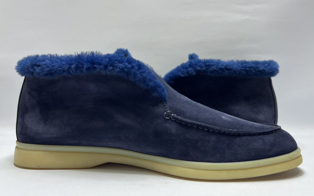 Loro Piana Loro Piana - Open Walk Suede & Fur Chukka Boots Size US 8 / IT 38 - 7 Thumbnail