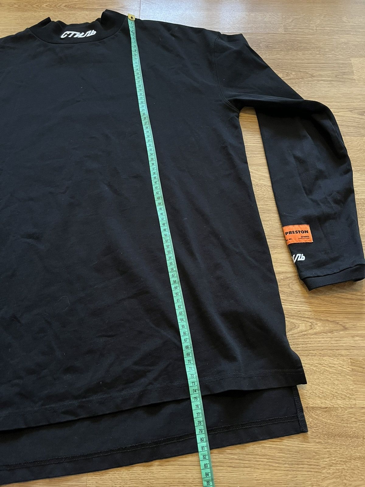 Heron Preston Heron Preston turtle neck Size US S / EU 44-46 / 1 - 7 Thumbnail