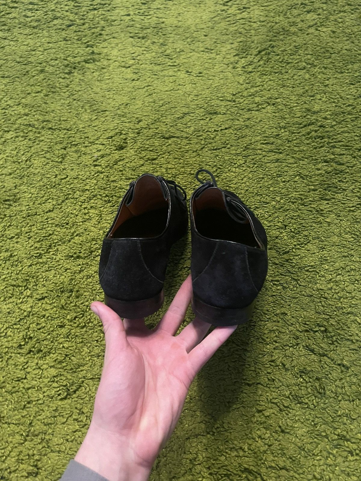 Gucci × Vintage Gucci 2000s vintage real leather suede loafers shoes Size US 8.5 / EU 41-42 - 8 Thumbnail
