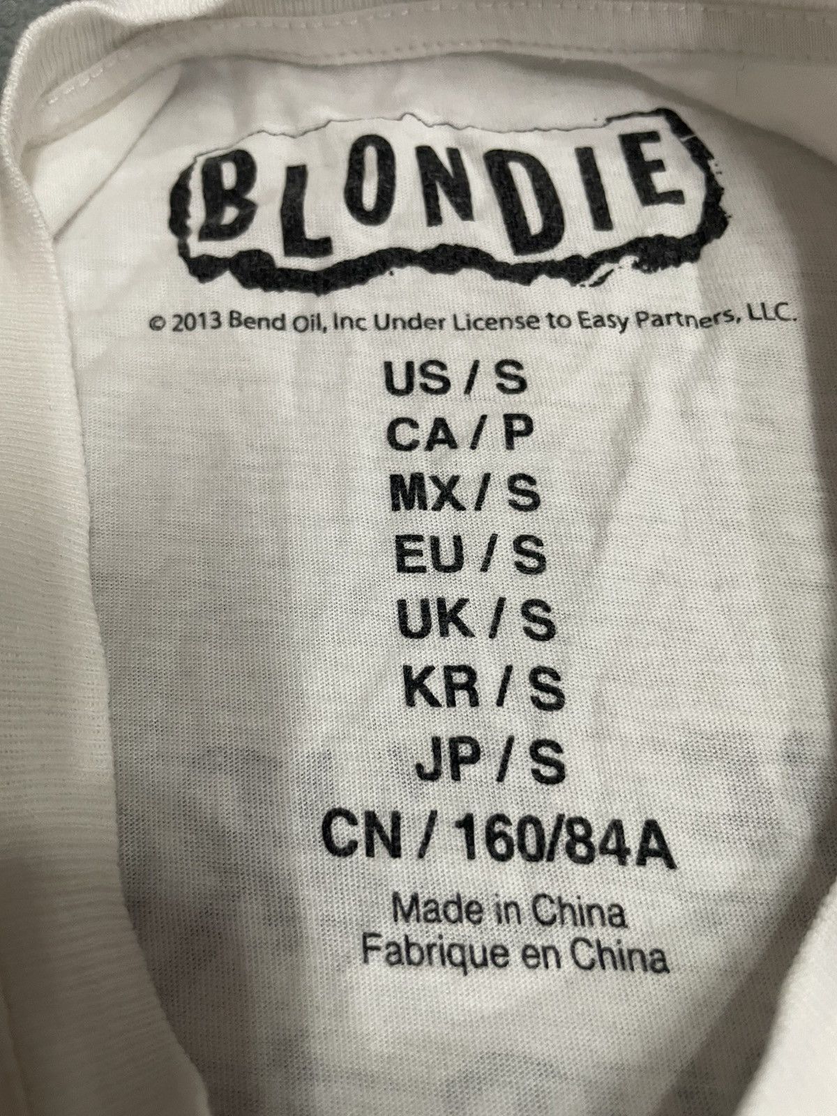 Band Tees RARE BLONDIE PARALLEL LINES SUMMER OF 78 SLEEVELESS Size US S / EU 44-46 / 1 - 9 Thumbnail