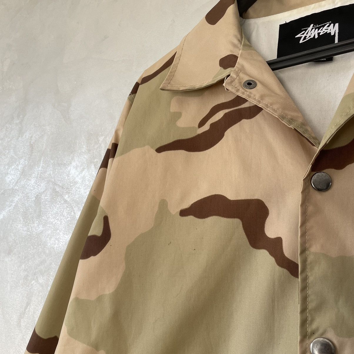Stussy Rare Stussy Double Side Logo Nylon Camo Coach Jacket Size US M / EU 48-50 / 2 - 10 Thumbnail