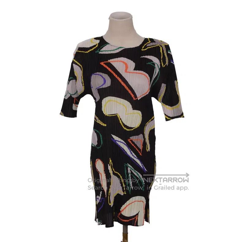 Issey Miyake Issey Miyake Black Gourd Dress Size L / US 10 / IT 46 - 1 Thumbnail
