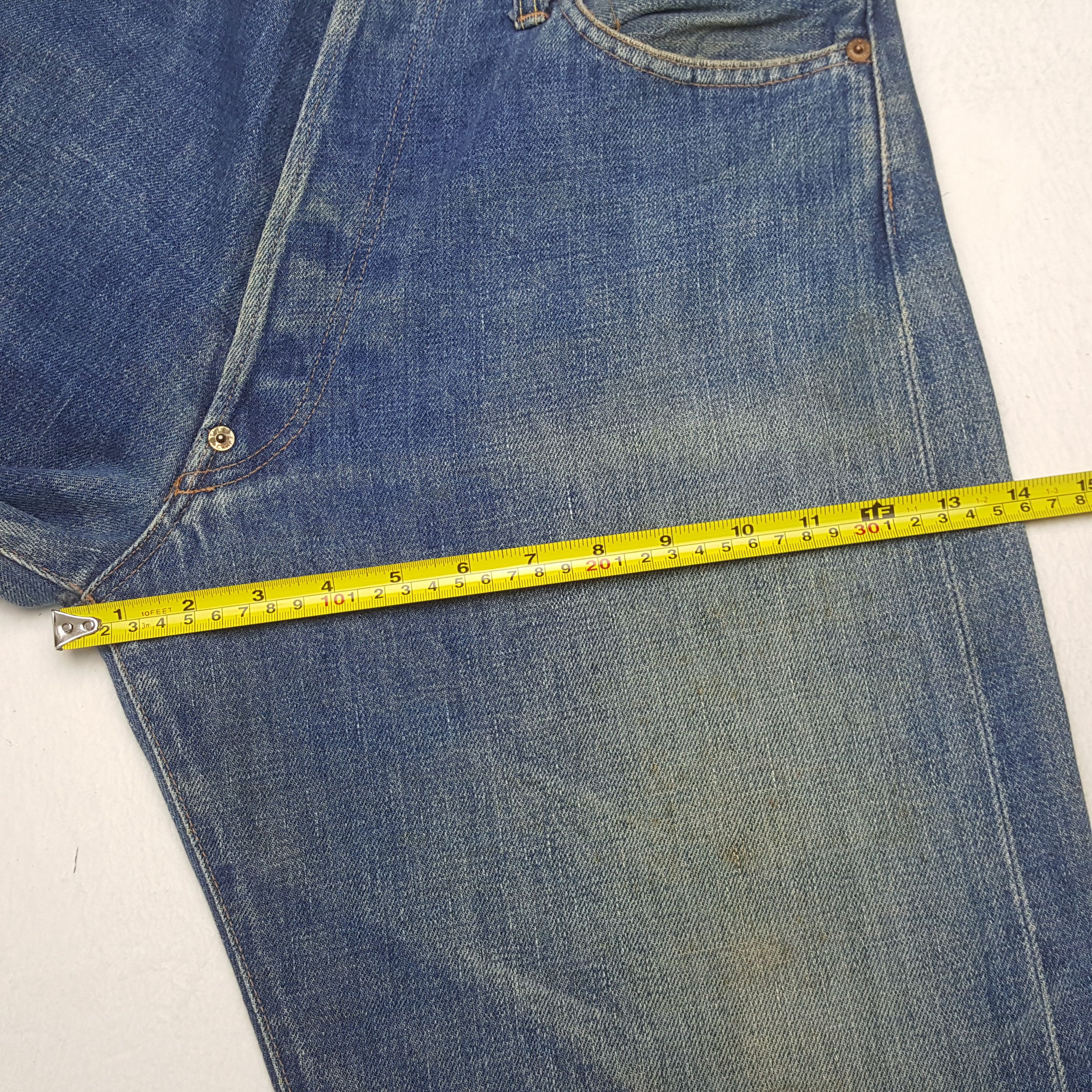 Evisu Evis Japanese Brand Streetwear Custom Daicock Jeans RR10 Size US 32 / EU 48 - 9 Thumbnail