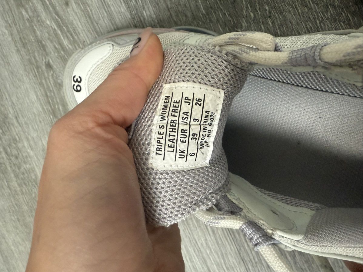 Balenciaga Balenciaga Triple S baby pink blue Size US 9 / IT 39 - 6 Thumbnail