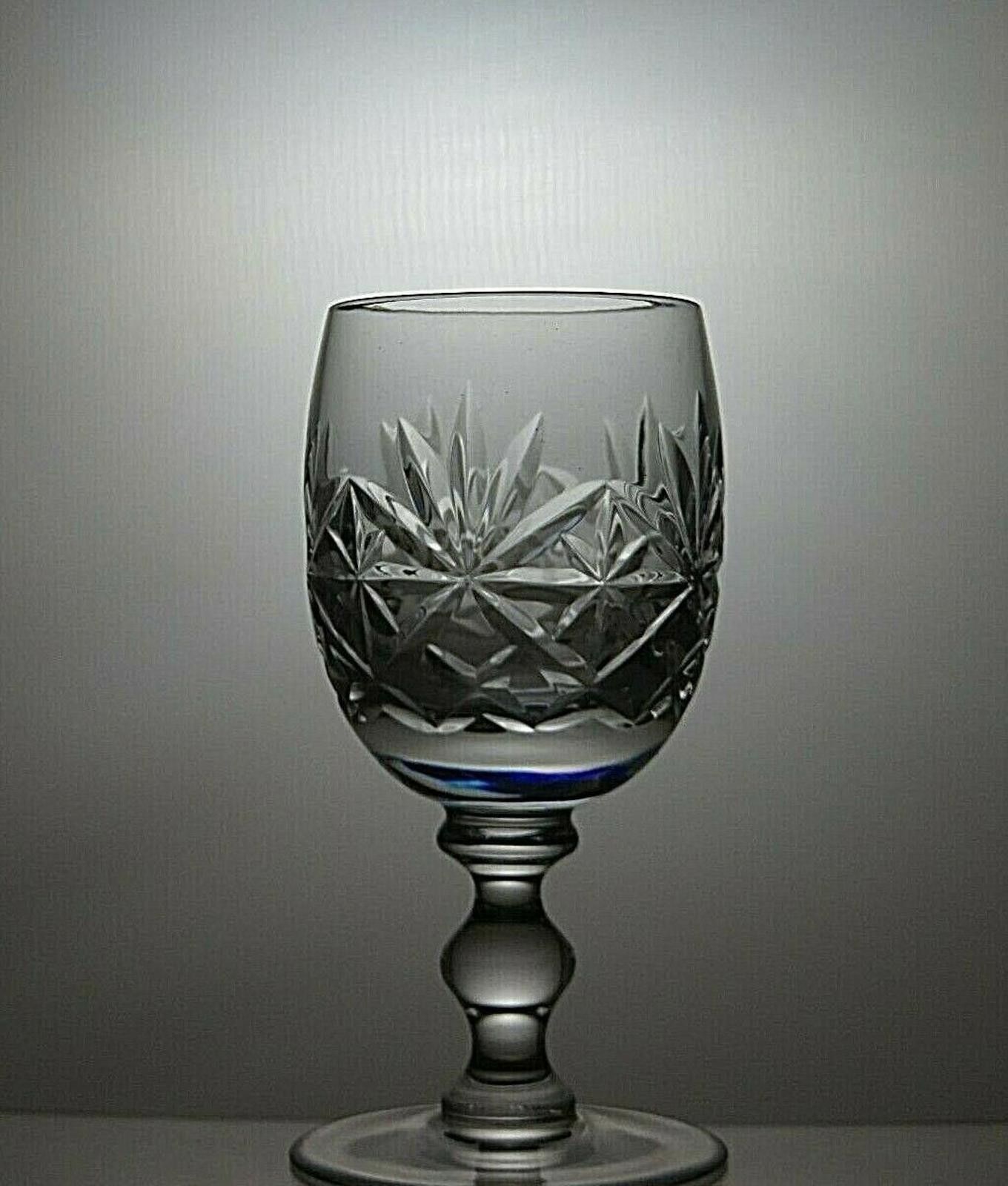 Other Royal Doulton Crystal Newbury Cut Set Of 6 Wine Glasses Size ONE SIZE - 4 Thumbnail