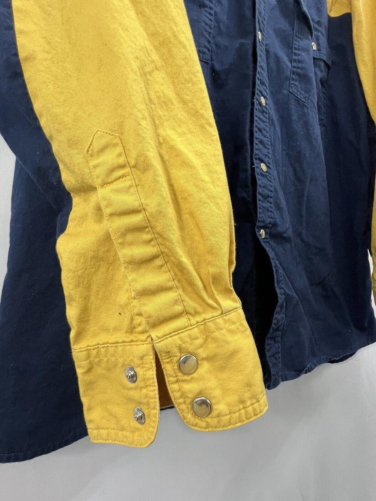 Wrangler Wrangler Large Western Shirt Button Down Pearl Snap, #TG Size L / US 10 / IT 46 - 4 Thumbnail