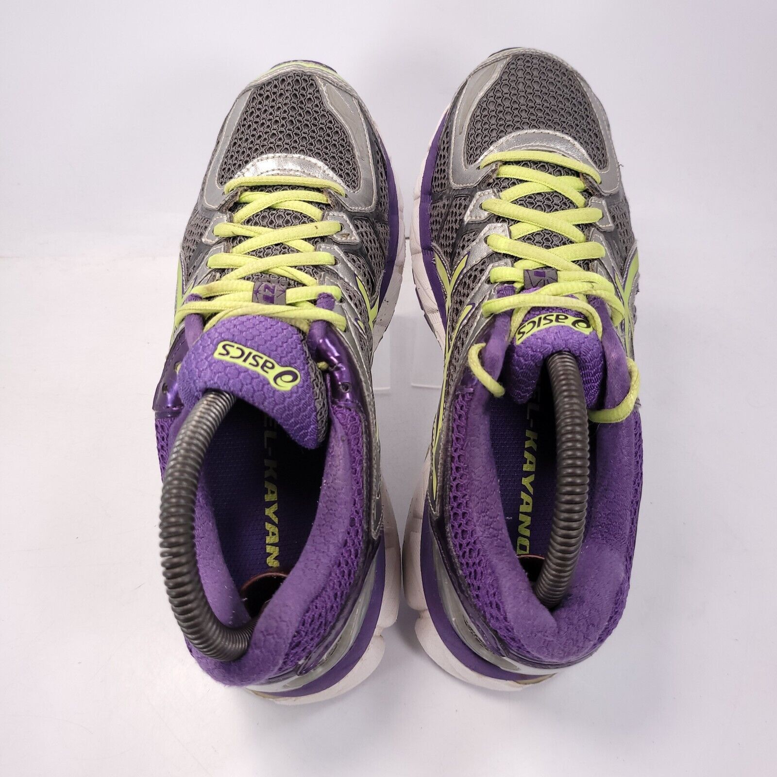 Asics Asics Gel-Kayano 21 Shoe Womens Size 7.5 D T4H7N Gray Purple Size US 7.5 / IT 37.5 - 4 Thumbnail