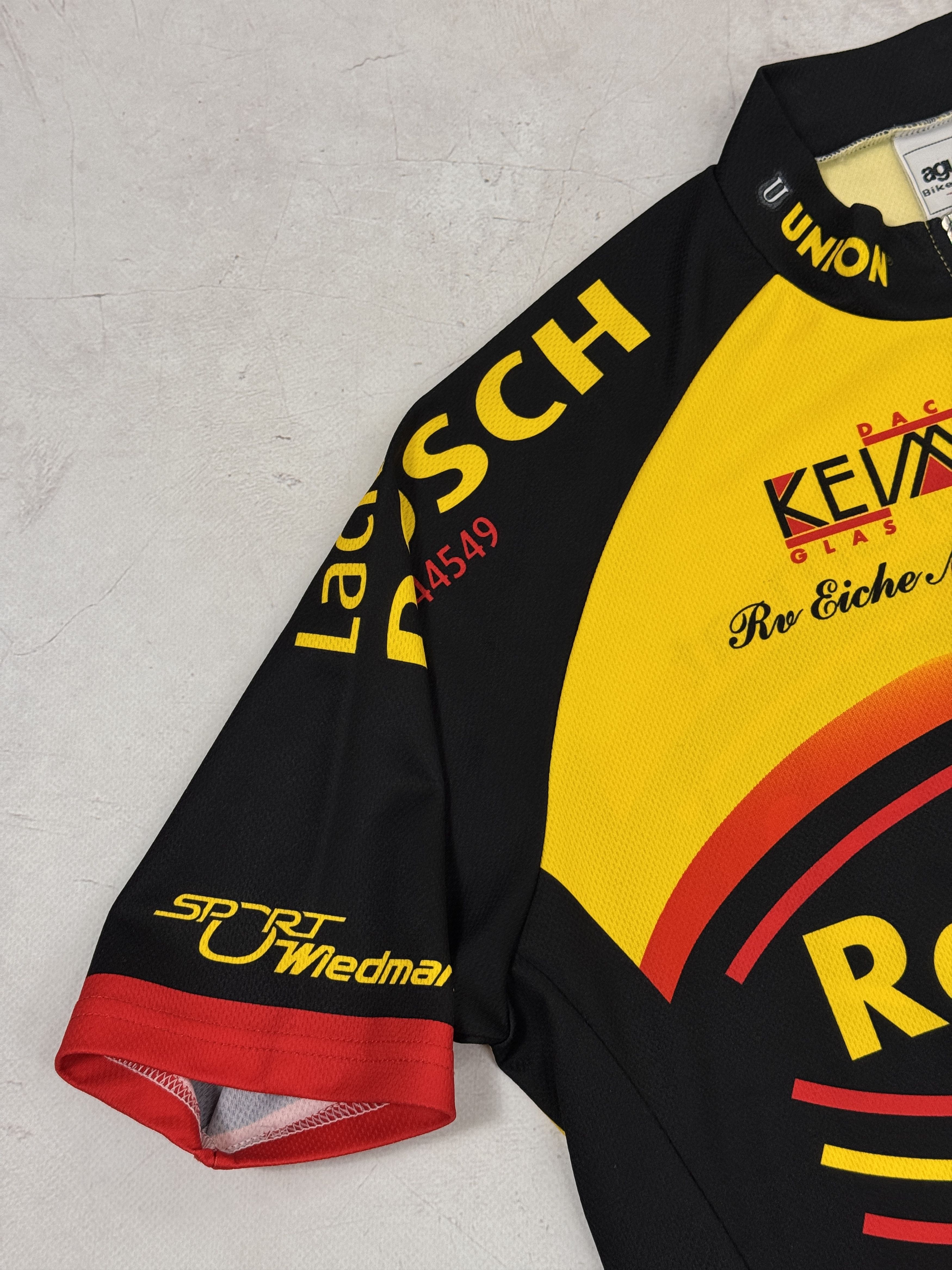 Sports Specialties Vintage Agu Wilier Triestina Raiffeisen Posch Cycling Jersey Size US M / EU 48-50 / 2 - 13 Thumbnail