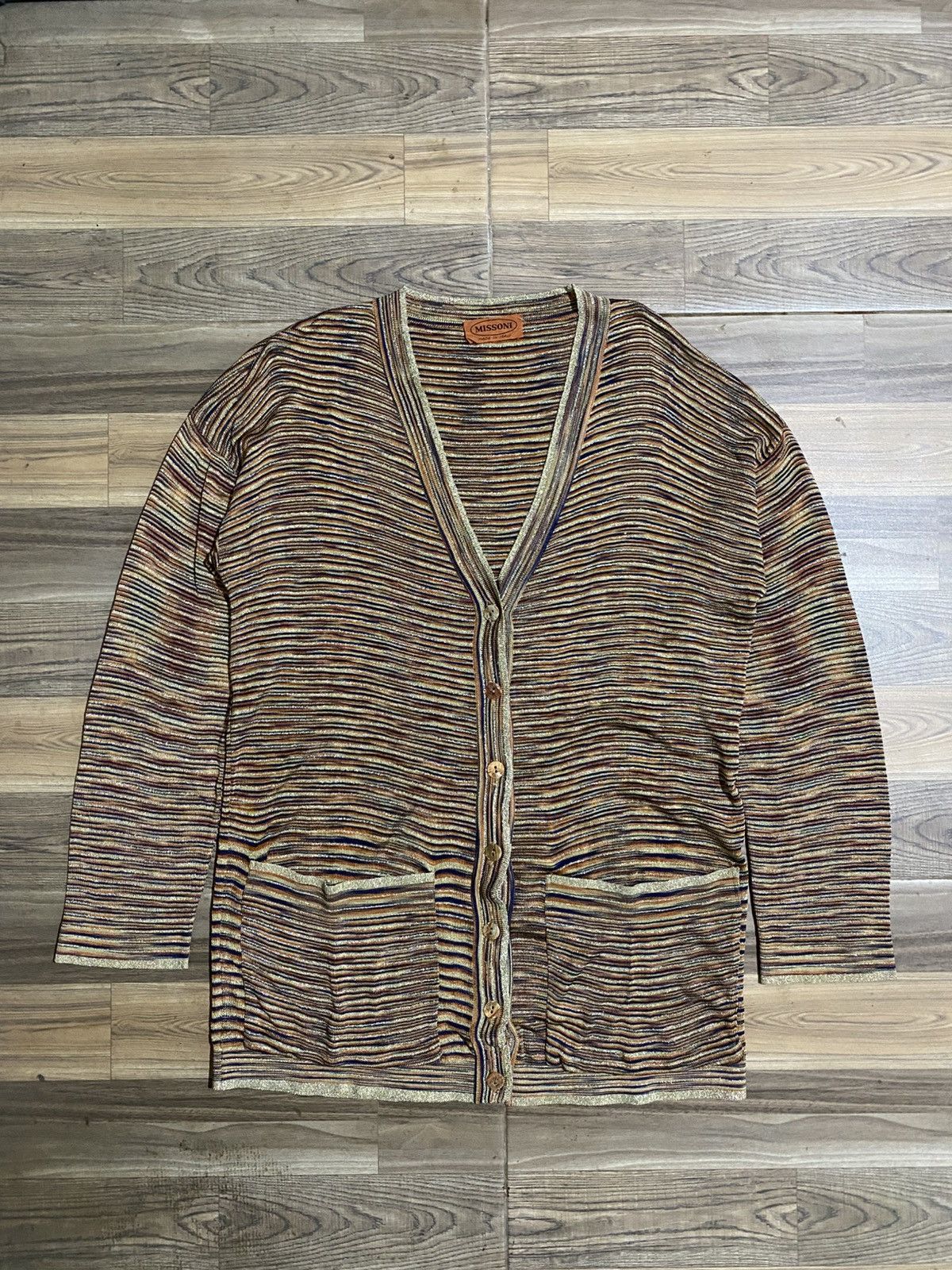 Designer × Missoni MISSONI RAYON CARDIGAN KNIT Size S / US 4 / IT 40 - 1 Thumbnail