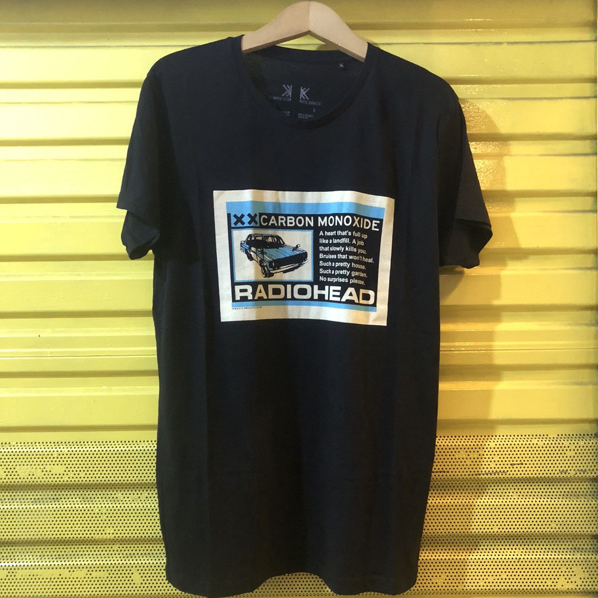 Band Tees Radiohead Carbon Monoxide Band Tee Size US XL / EU 56 / 4 - 1 Thumbnail