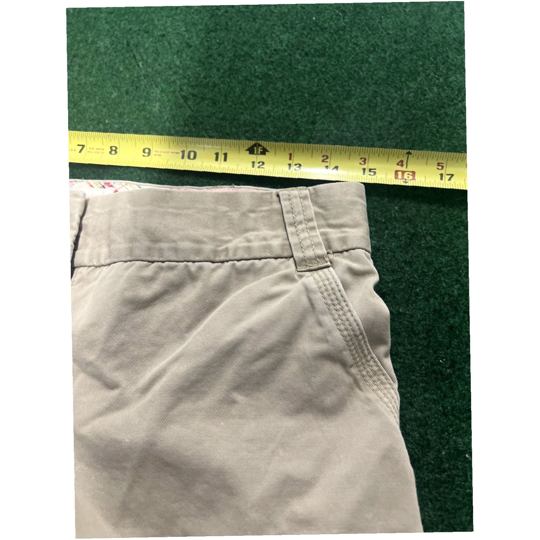 J.Crew J. Crew City Fit Khaki Classic Twill Weathered & Broken-In Chino Shorts - Size 4 Size 27" / US 4 / IT 40 - 7 Thumbnail