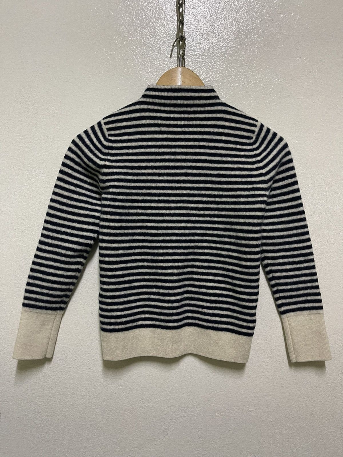 Japanese Brand Ouur Wool Stripe Jumper Japan Size S / US 4 / IT 40 - 1 Thumbnail