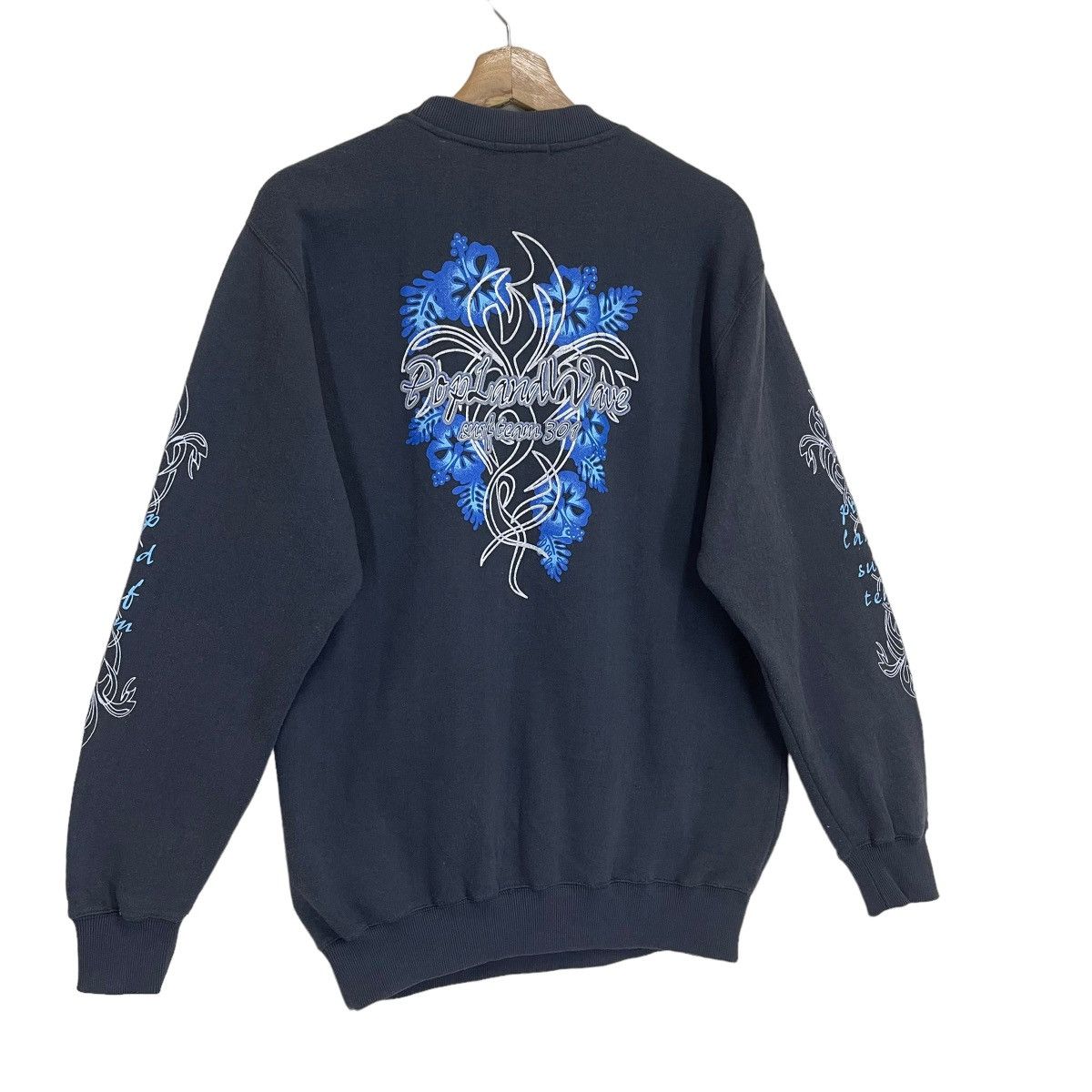 If Six Was Nine POP LAND WAVE SURF TEAM BIG LOGO SWEATSHIRT Size US M / EU 48-50 / 2 - 2 Thumbnail