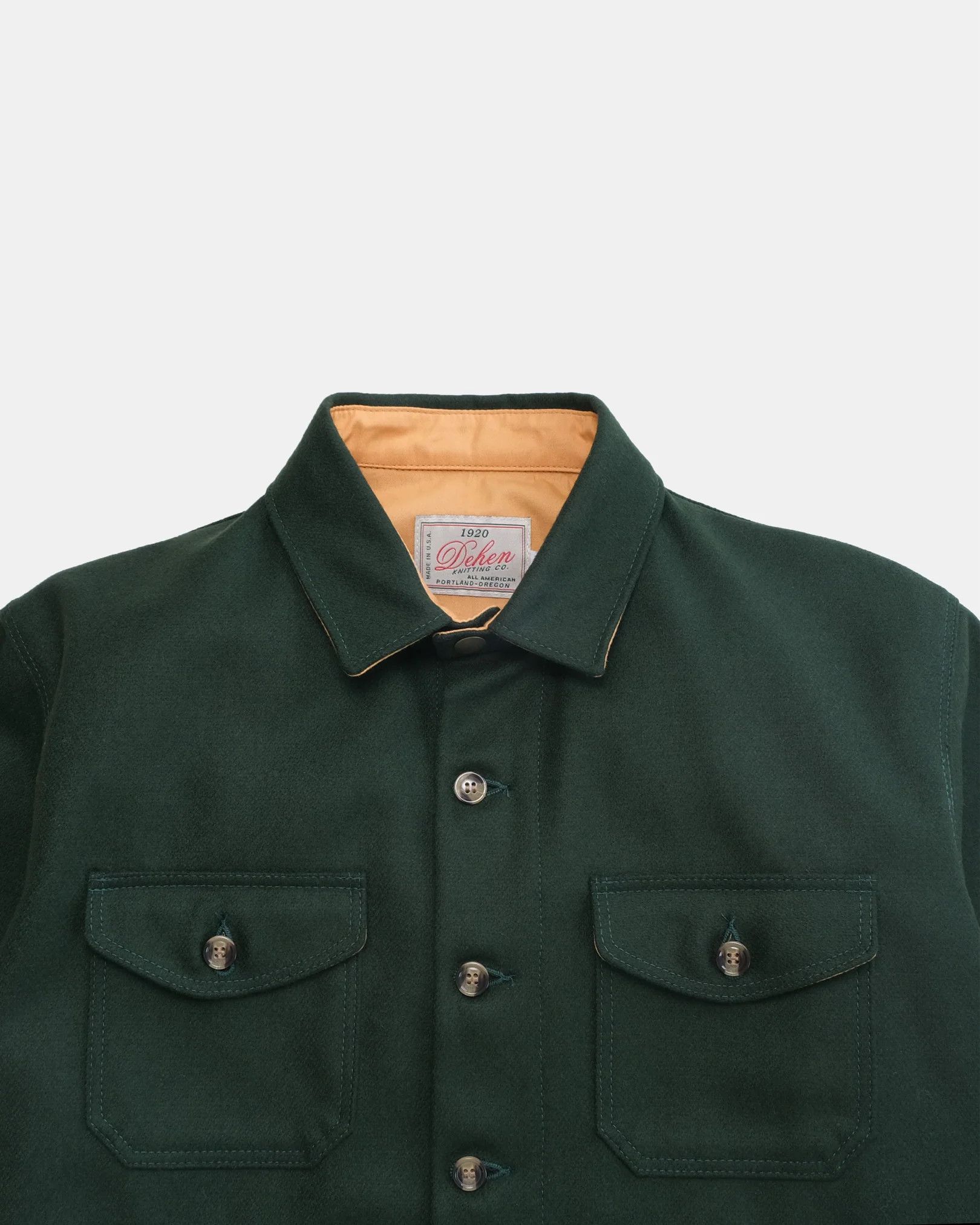 Dehen 1920 Dehen Crissman Overshirt - Pine Size US S / EU 44-46 / 1 - 4 Thumbnail