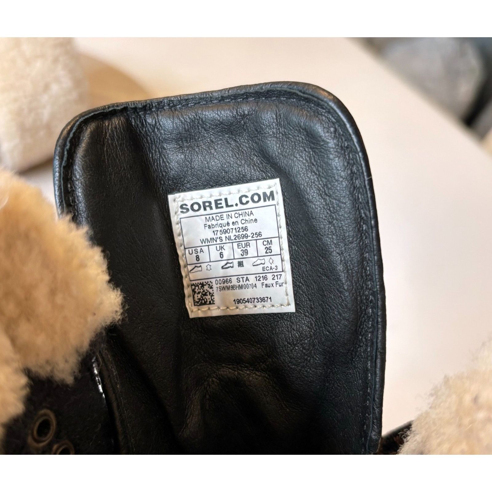 SOREL Sorel Conquest Wedge II Shearling Boots Brown Leather Size 8 Size US 8 / IT 38 - 11 Thumbnail