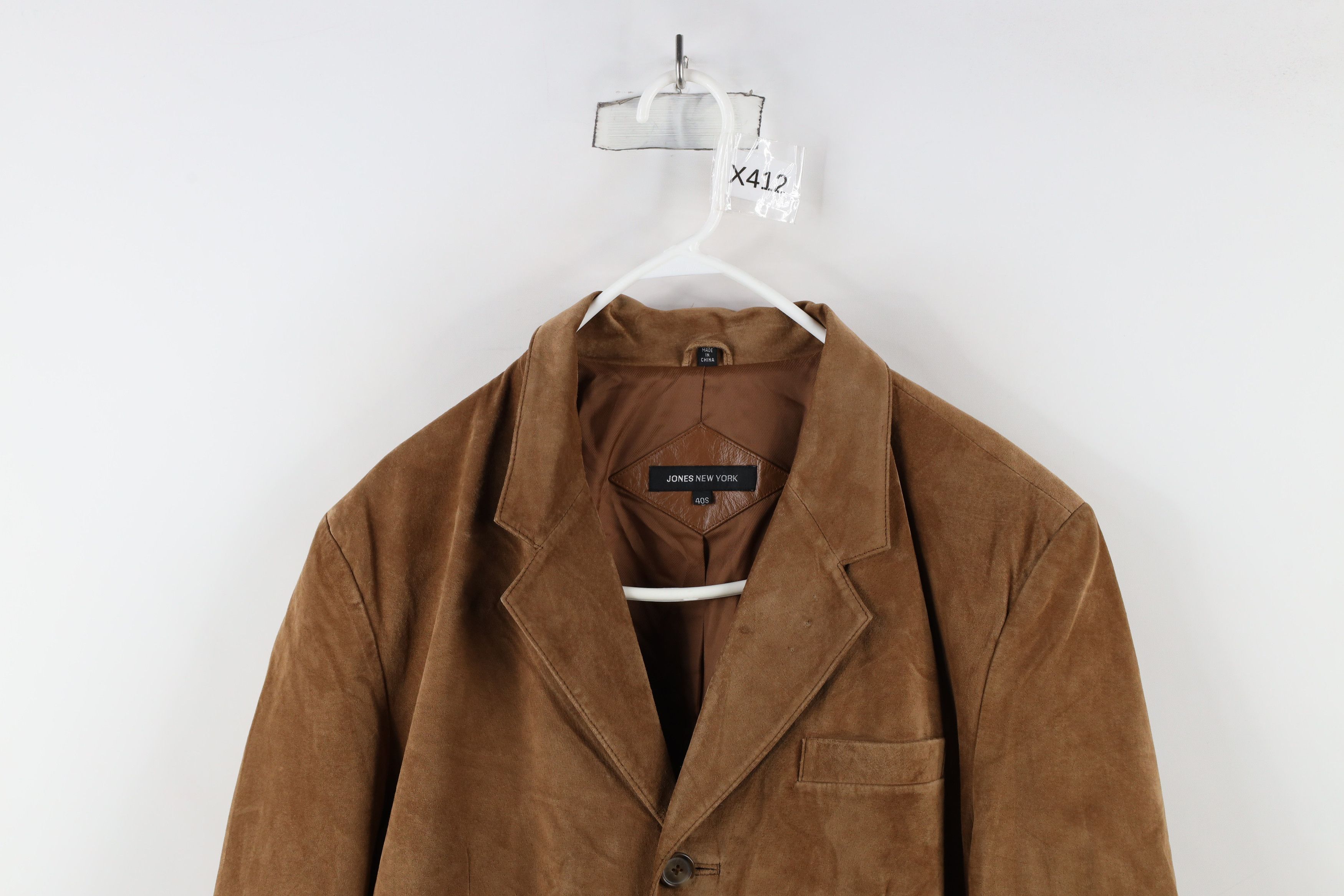 Vintage Vintage 90s Streetwear Leather Blazer Sport Coat Jacket Size US S / EU 44-46 / 1 - 2 Thumbnail