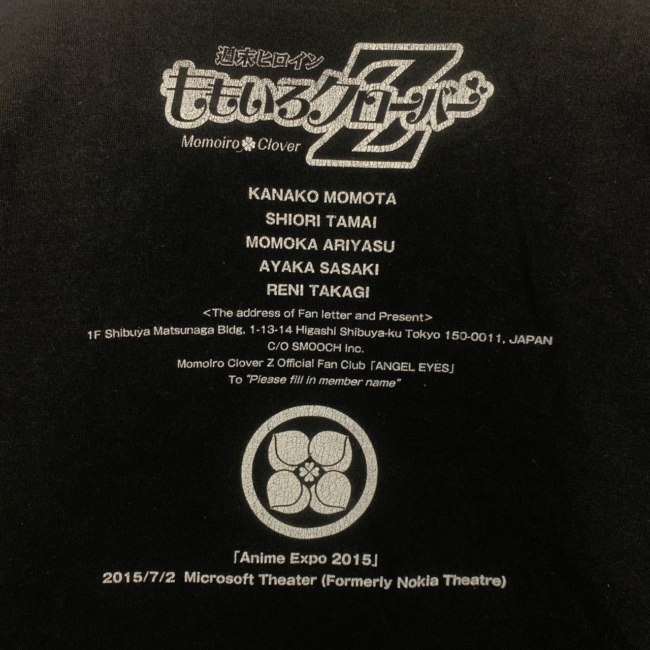 Other MOMOIRO CLOVER Z 2015 Anime Expo Exhibition Tee Shirt Top Size US M / EU 48-50 / 2 - 5 Thumbnail