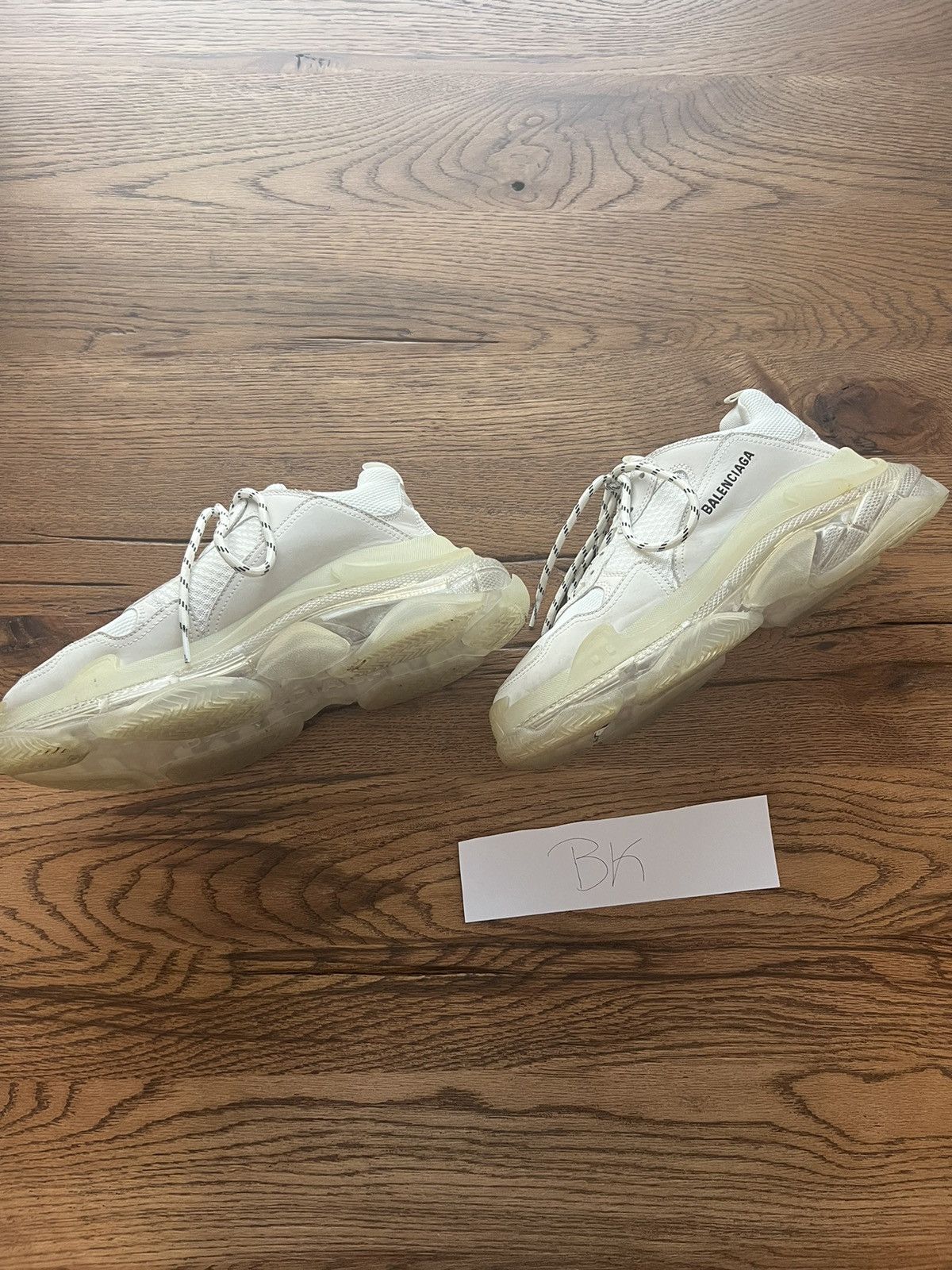 Balenciaga Balenciaga Triple S White Size US 8.5 / EU 41-42 - 4 Thumbnail