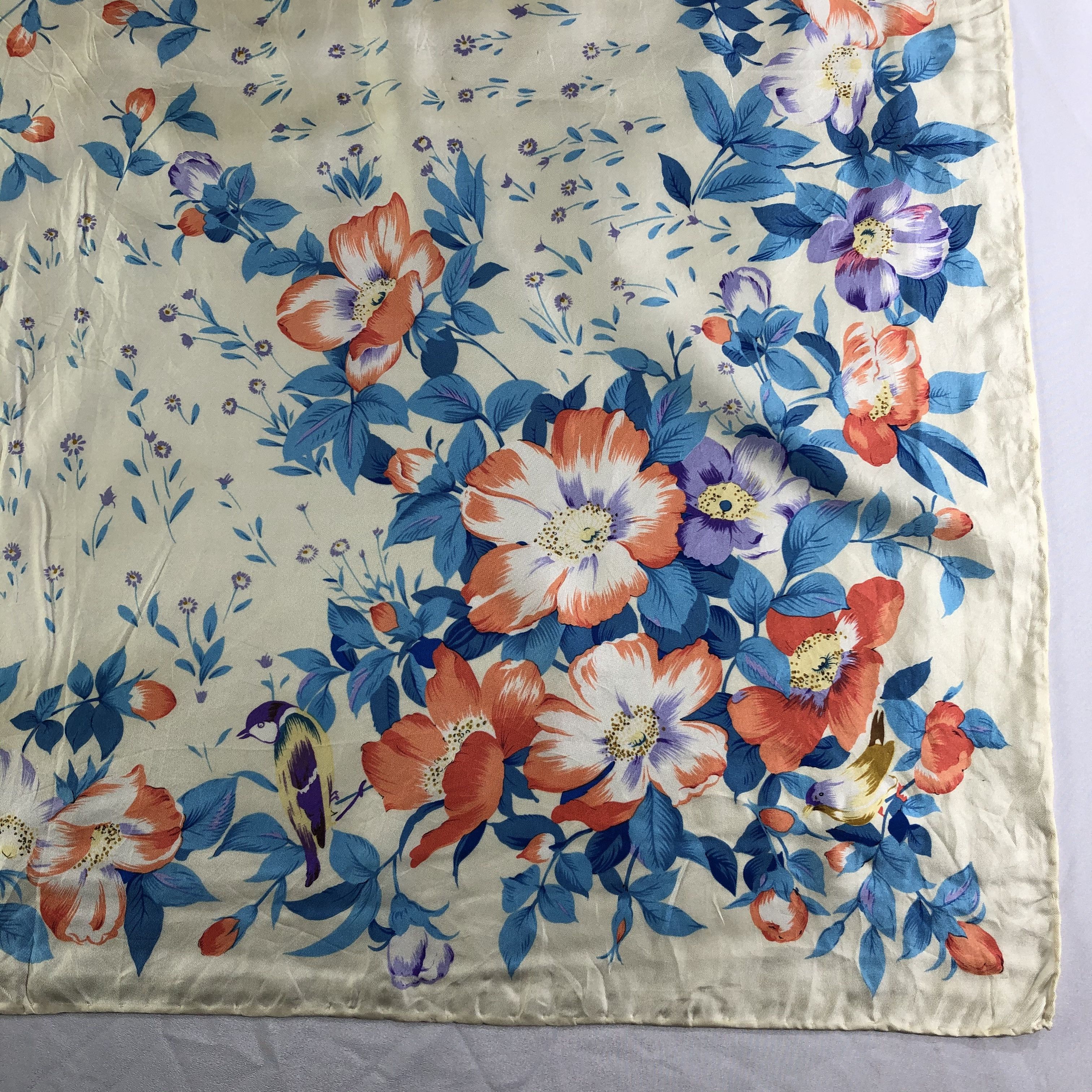 Vintage Vintage Jean Patou Silk Scarf Size ONE SIZE - 3 Thumbnail