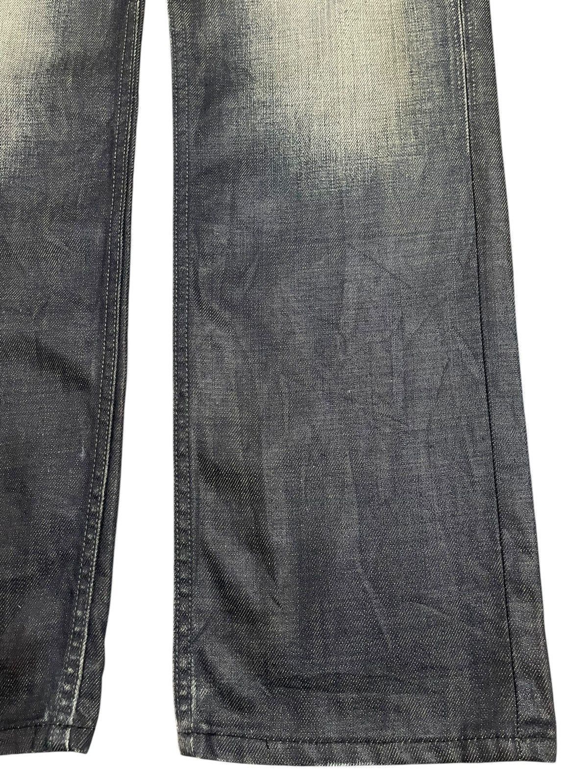 Japanese Brand Vintage Japanese Brand Mud Faded Wash Style Loose Jeans Size US 30 / EU 46 - 8 Thumbnail