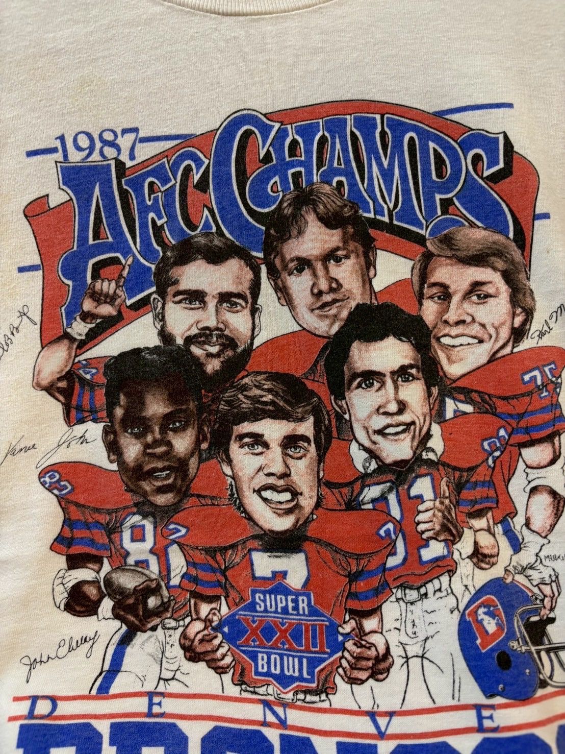 Vintage Denver Broncos 1987’s Size US L / EU 52-54 / 3 - 4 Thumbnail