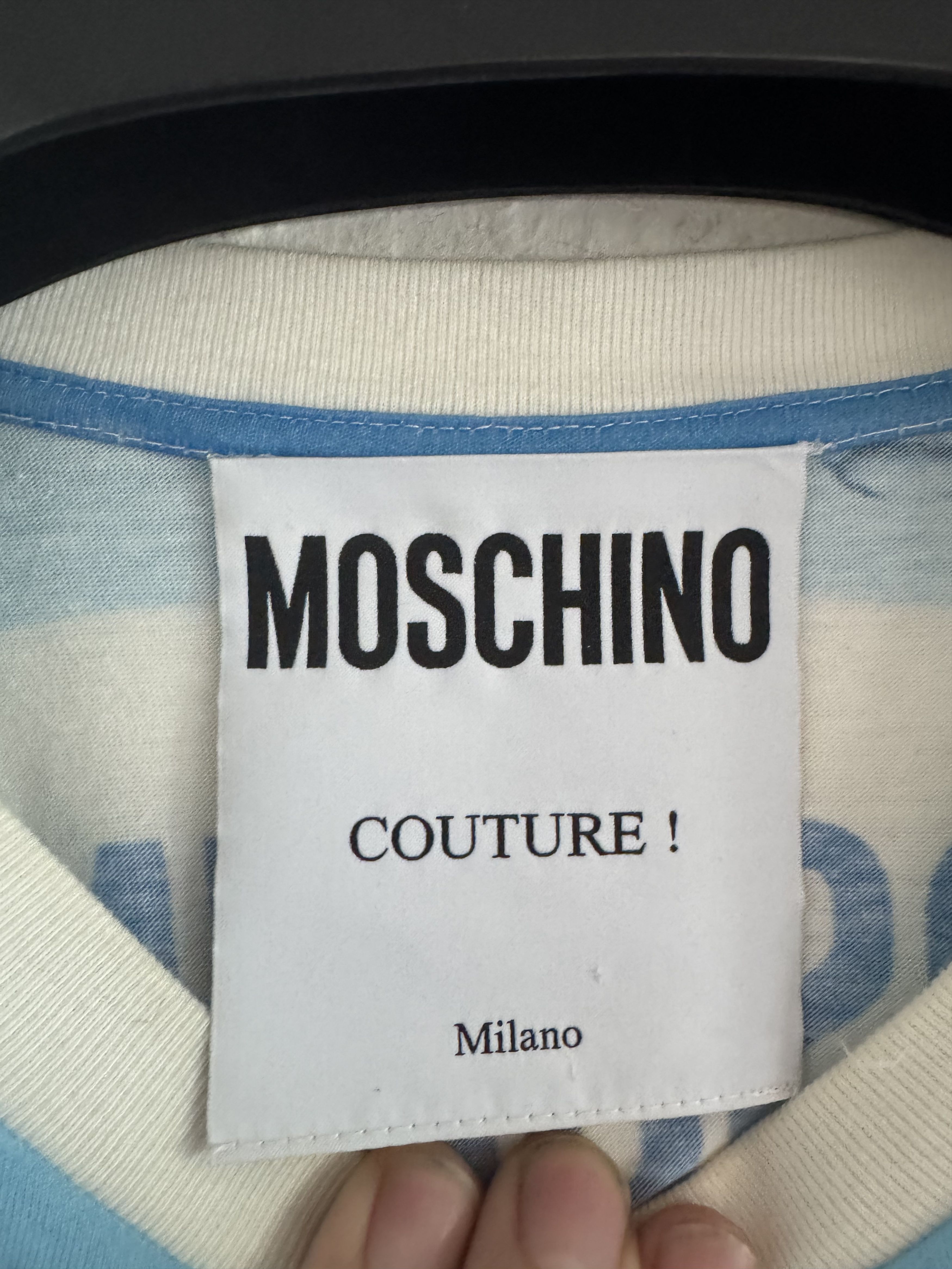 Moschino Fresh Fragrance Graphic Oversized T-Shirt Size US XXS / EU 40 - 8 Thumbnail