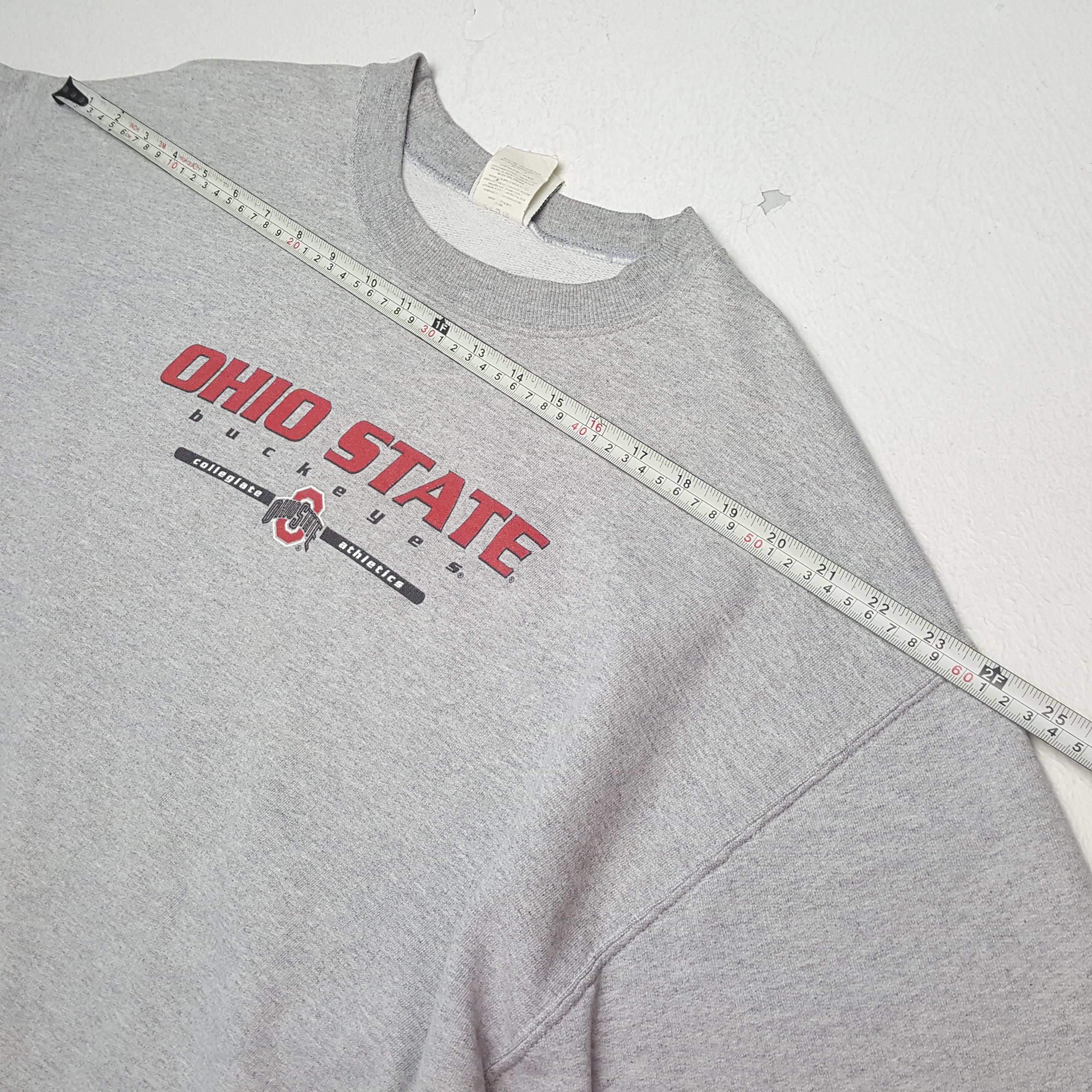 NFL × Vintage Vintage OHIO STATE BUCKEYES NFL Football Team Sweatshirts Size US L / EU 52-54 / 3 - 4 Thumbnail