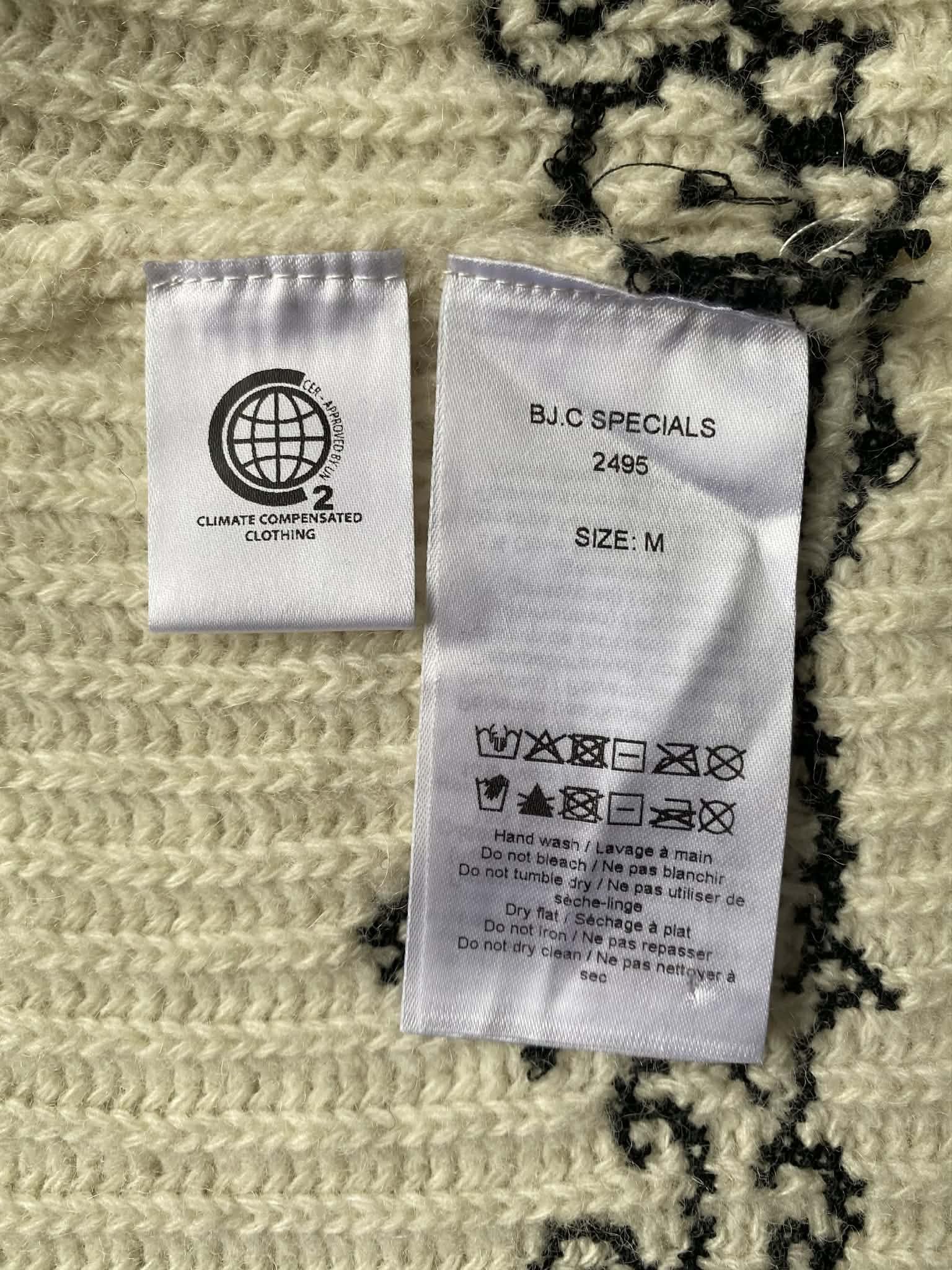 Ganni Ganni Rib Knit Embroidery Cardigan Cream Floral Smiley Size M / US 6-8 / IT 42-44 - 8 Thumbnail