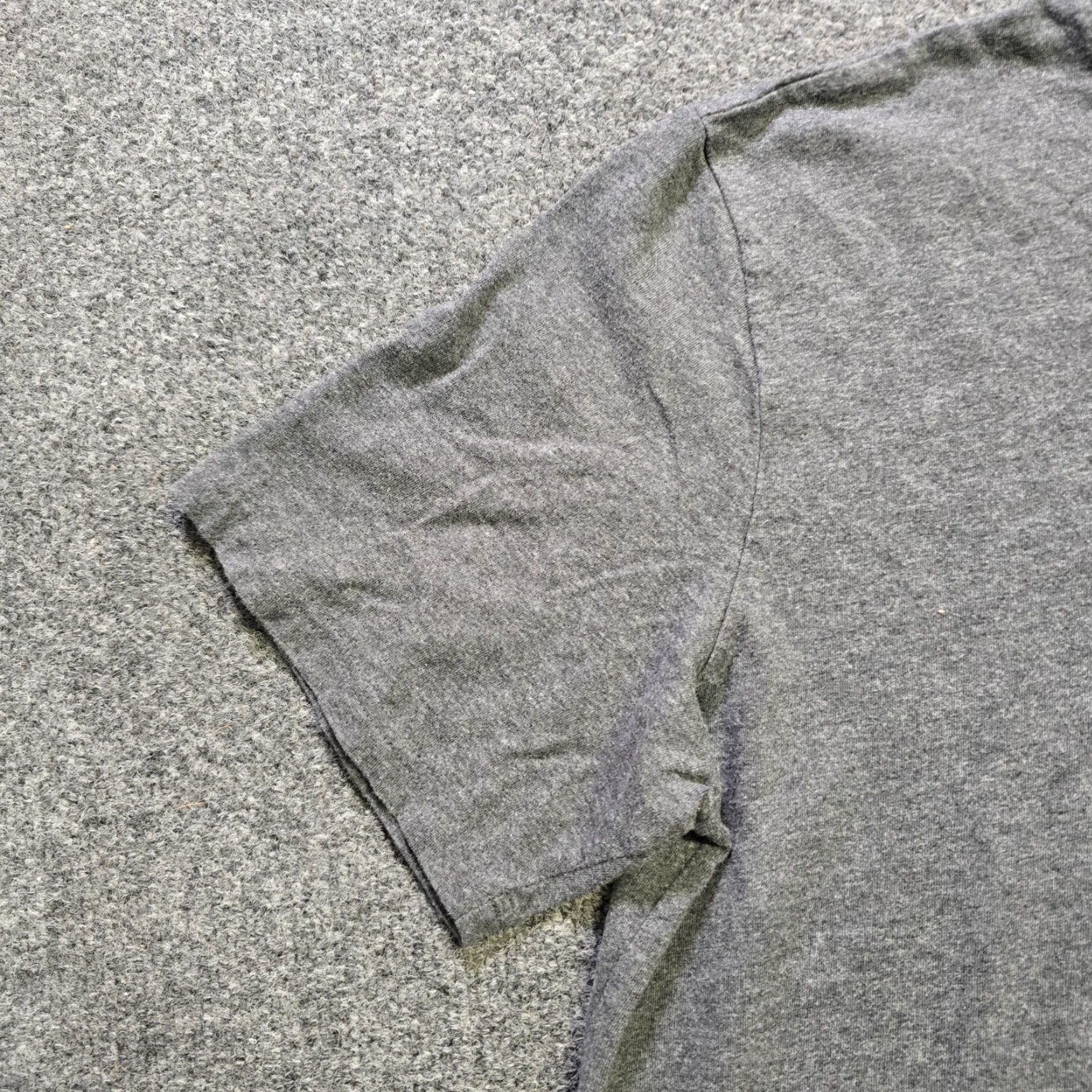 Vintage Vermont Country Store Nightgown Womens Medium Gray V Neck Short Sleeve Jersey Cotton Gown Women Chemise M Gray Nightgown Size 32" / US 10 / IT 46 - 4 Thumbnail