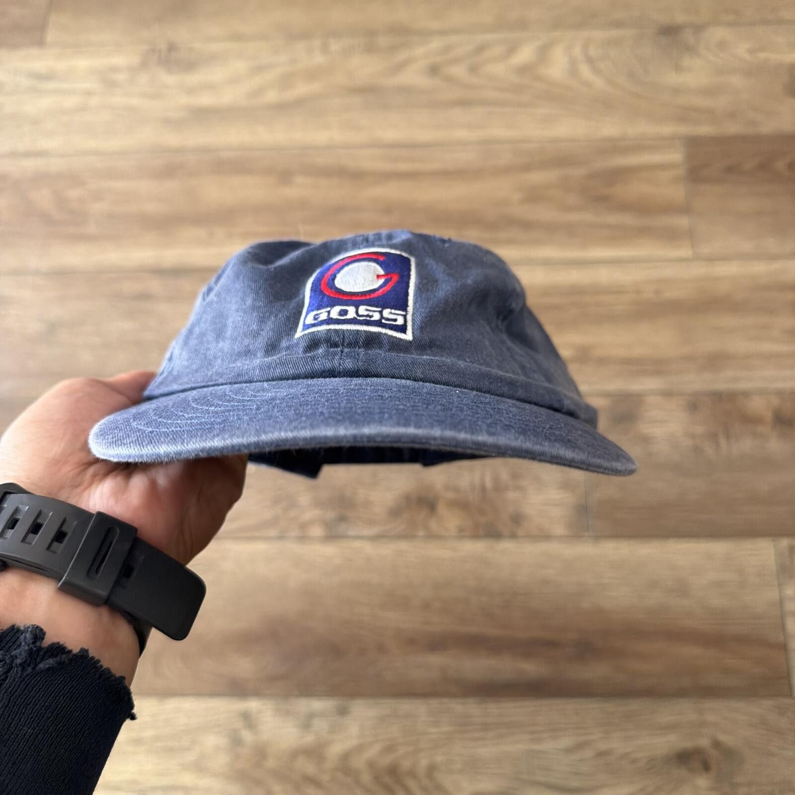 Nissan Vintage 90s GOSS Navy Blue Baseball Dad Hat Cap Size ONE SIZE - 2 Thumbnail