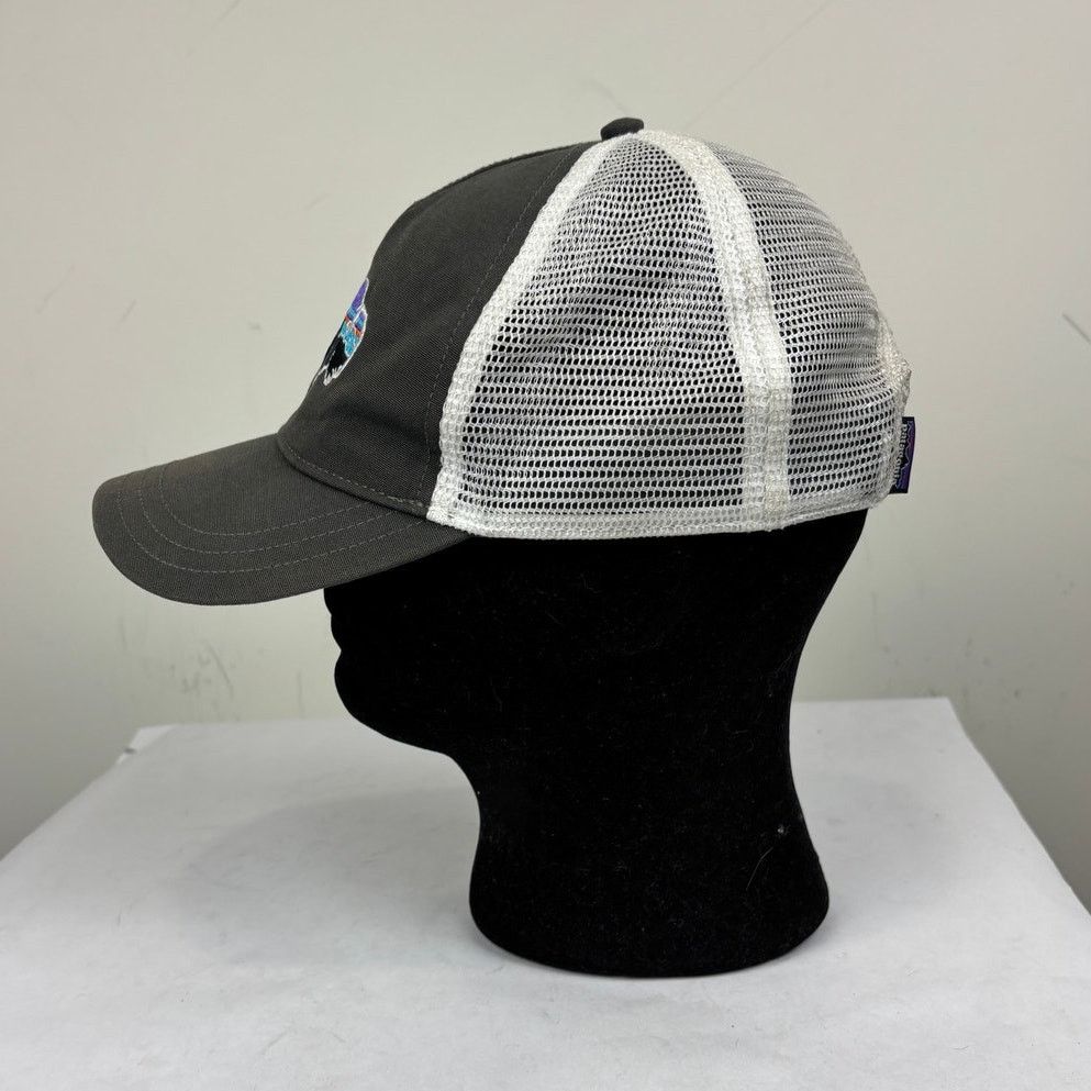 Patagonia Patagonia Fitz Roy Bison Mesh Trucker Hat Snapback Size ONE SIZE - 4 Thumbnail