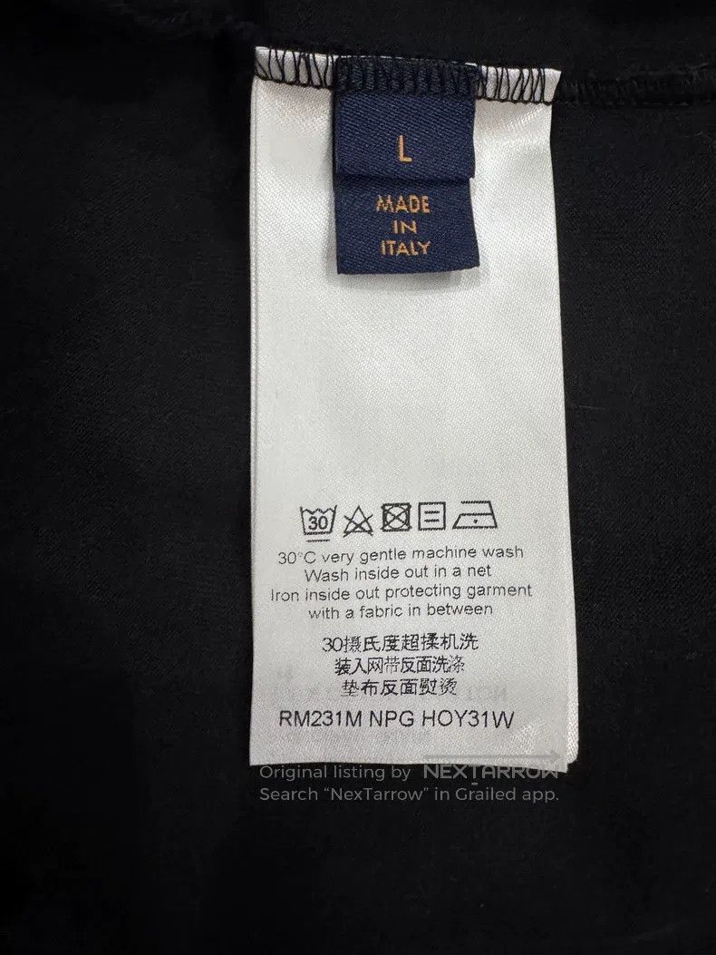 Louis Vuitton Louis Vuitton Color Letter Logo Print Crew Neck Long Sleev Size US L / EU 52-54 / 3 - 6 Thumbnail