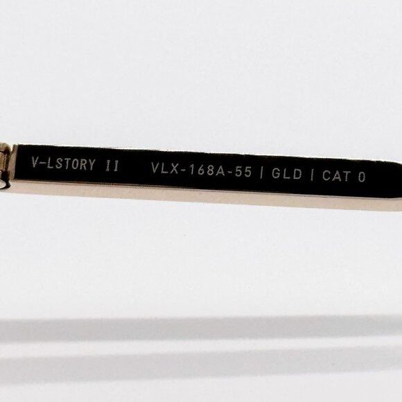 Valentino NEW VALENTINO EYEGLASSES VLX-168A GOLD UNISEX EYEWEAR Size ONE SIZE - 8 Thumbnail