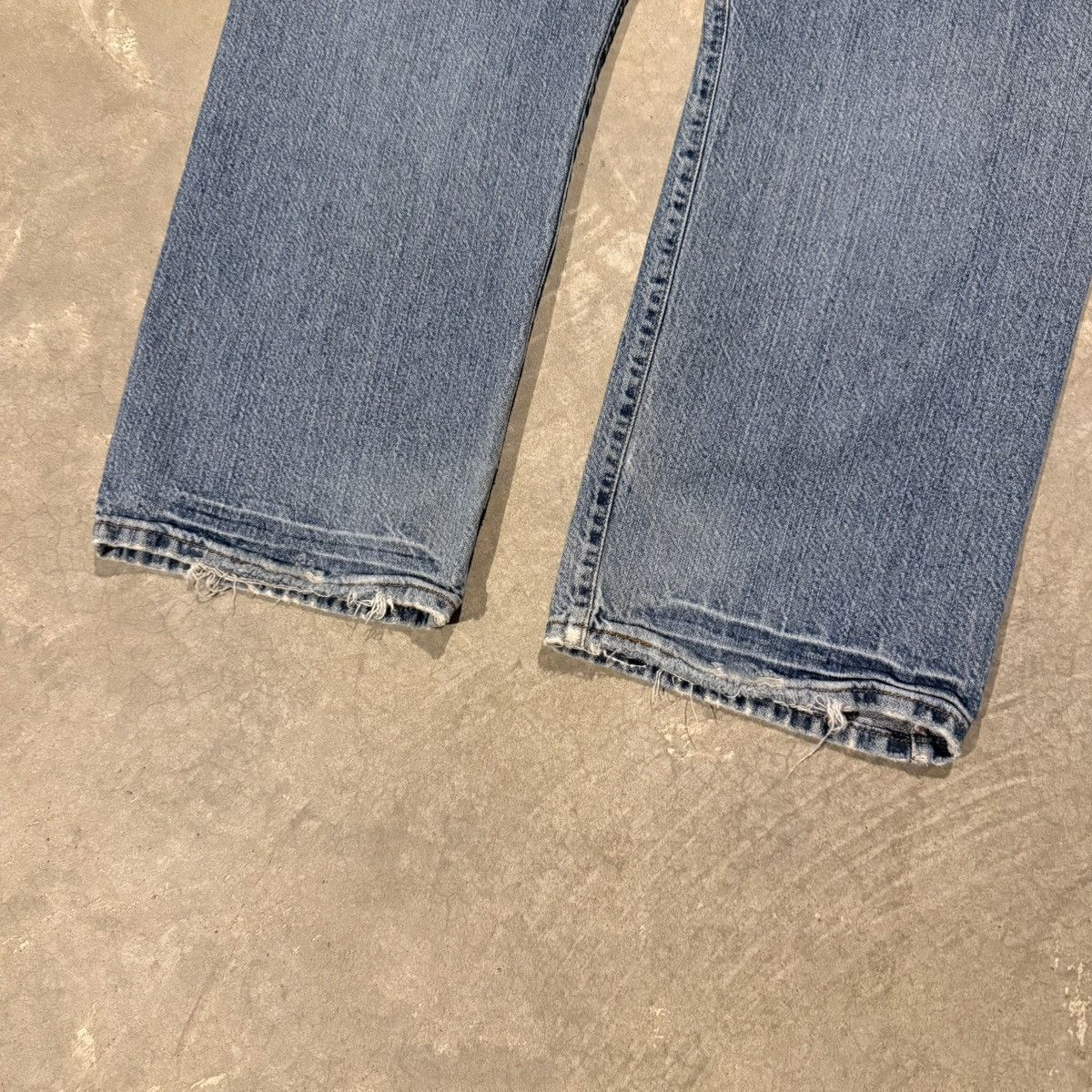 Levi's Vtg 2000s Levi’s Faded Distressed Baggy Jeans ERD Grunge Y2K Size US 38 / EU 54 - 3 Thumbnail